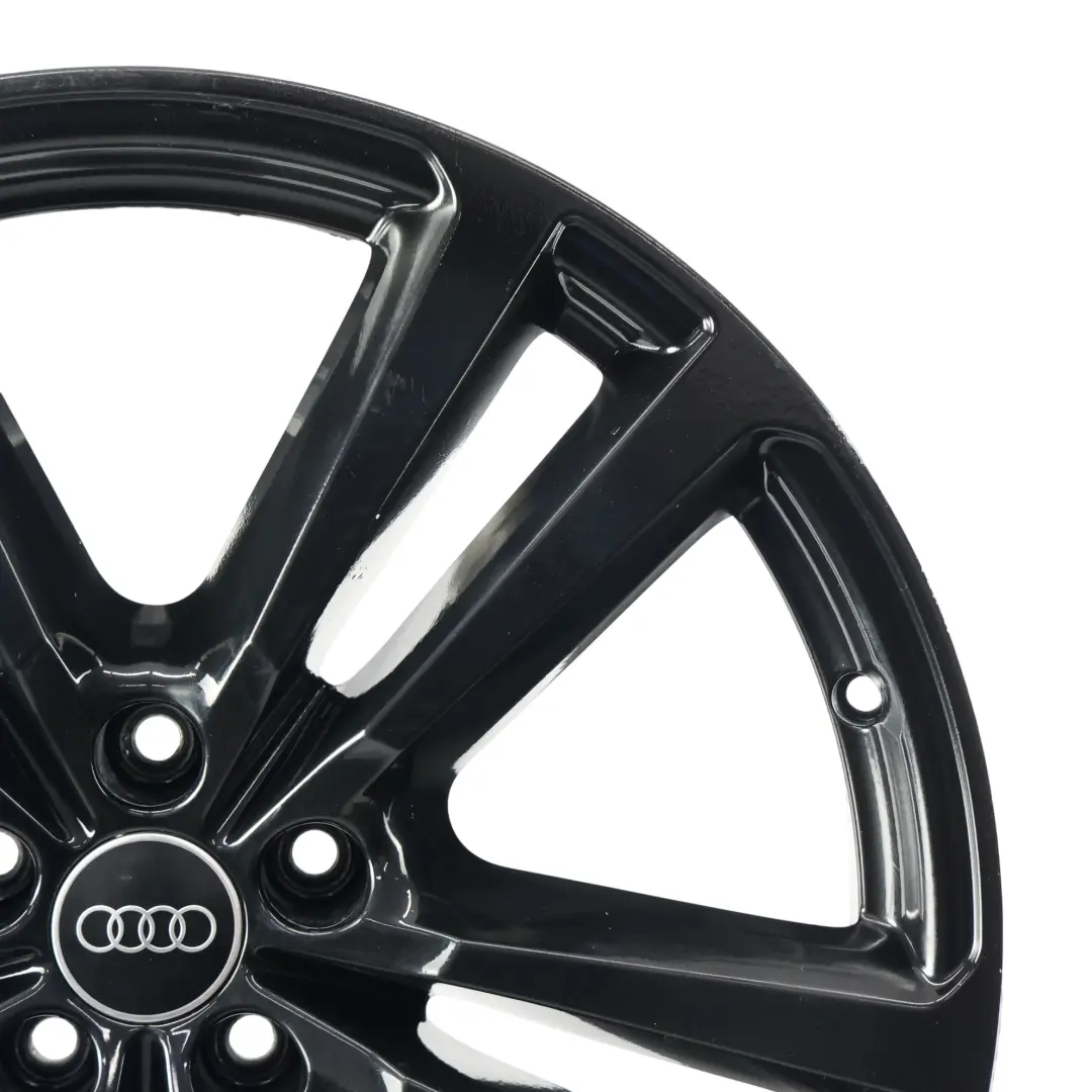 Audi Q7 4M Jante En Alliage Noir 20" 9J ET:33 À Double Étoile - SKU 4M0601025H-5 - Numéro de pièce 4M0601025H