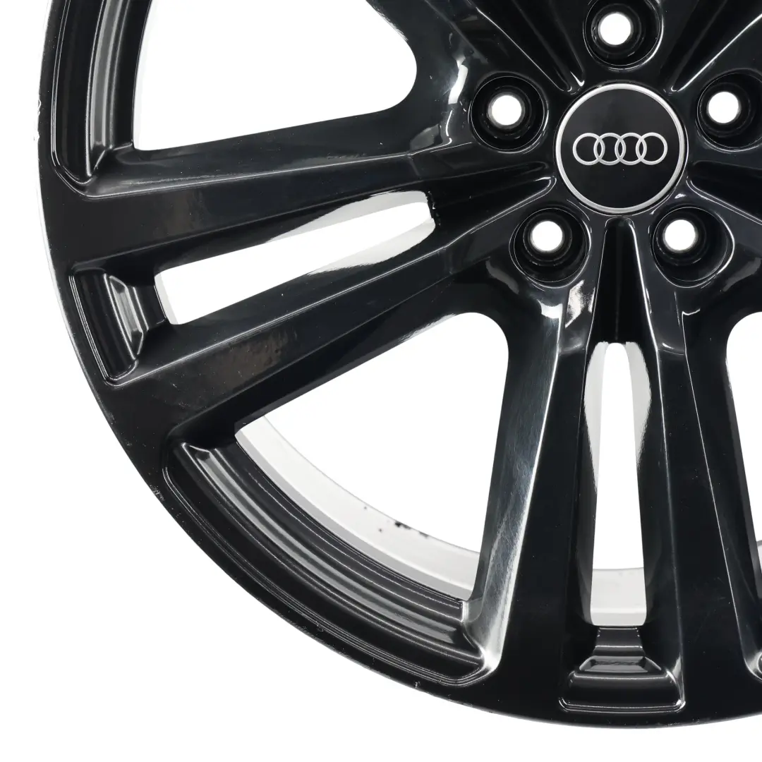 4M Llanta De Aleación Negra 20" 9J ET:33 Doble Star Spoke para Audi Q7 con número de pieza 4M0601025H Audi Q7 4M Llanta De Aleación Negra 20" 9J ET:33 Doble Star Spoke - SKU 4M0601025H-5 - Número de pieza 4M0601025H