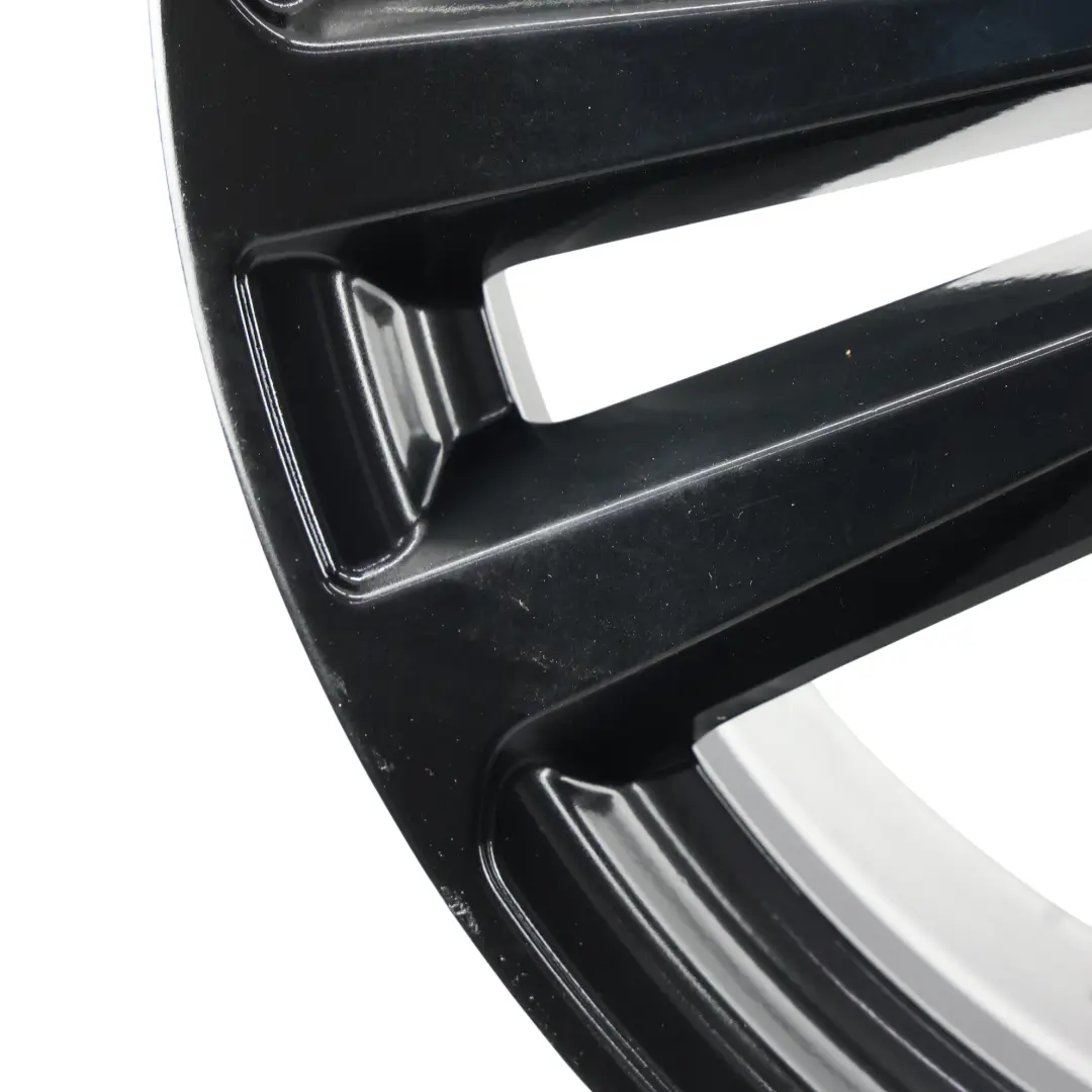 Audi Q7 4M Schwarz Alufelfe 20" 9J ET:33 Doppelsternspeiche - SKU 4M0601025H-5 - Teilenummer 4M0601025H