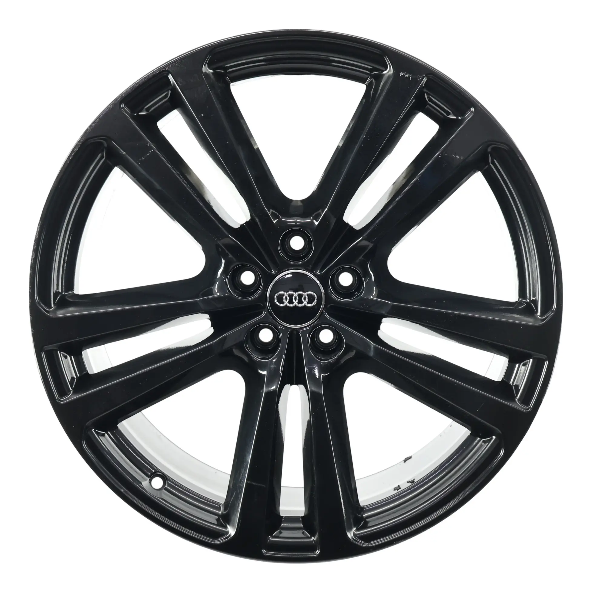 Audi Q7 4M Nero Cerchio In Lega 20" 9J ET:33 Doppio Raggio A Stella 4M0601025H