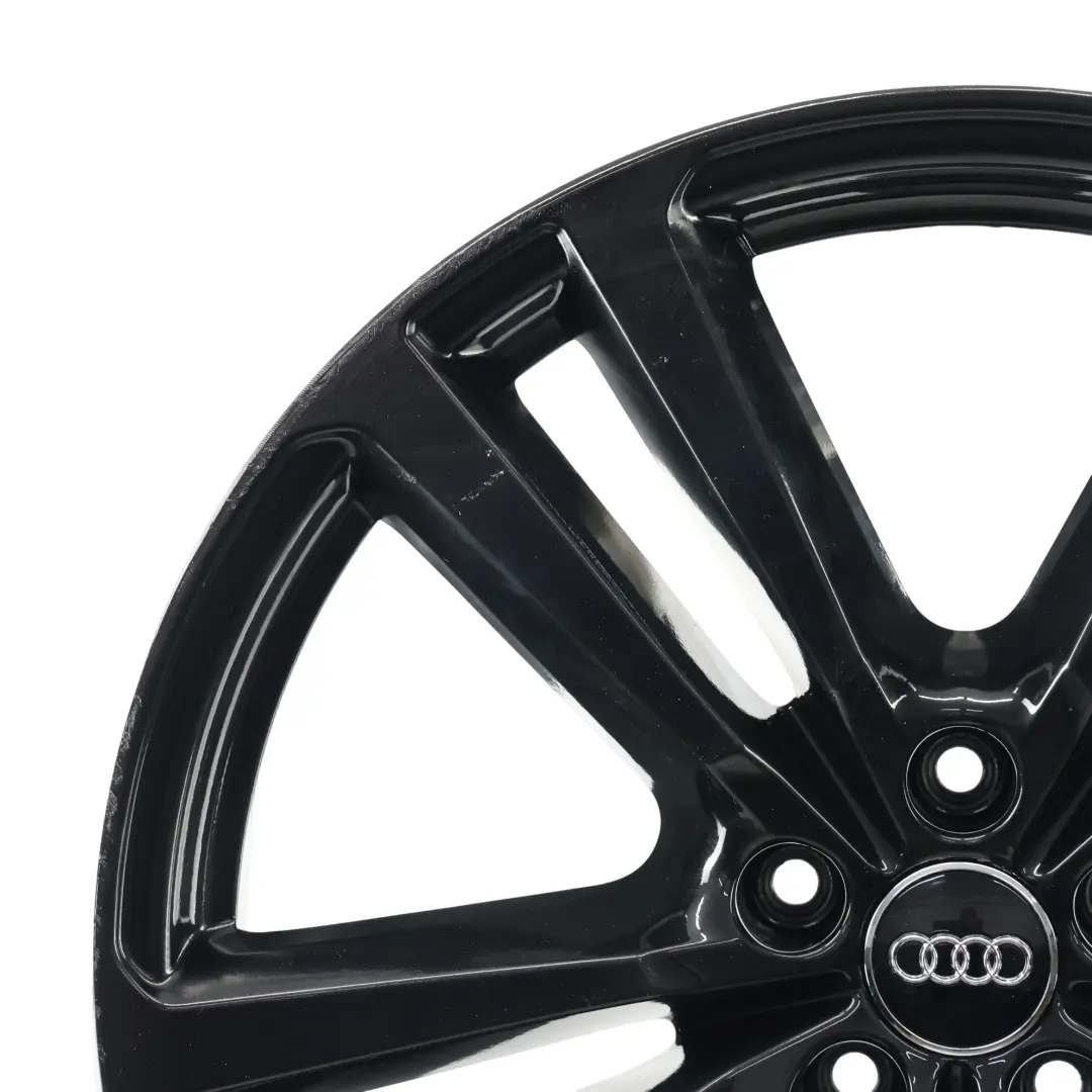Audi Q7 4M Llanta De Aleación Negra 20" 9J ET:33 Doble Star Spoke - SKU 4M0601025H-6 - Número de pieza 4M0601025H