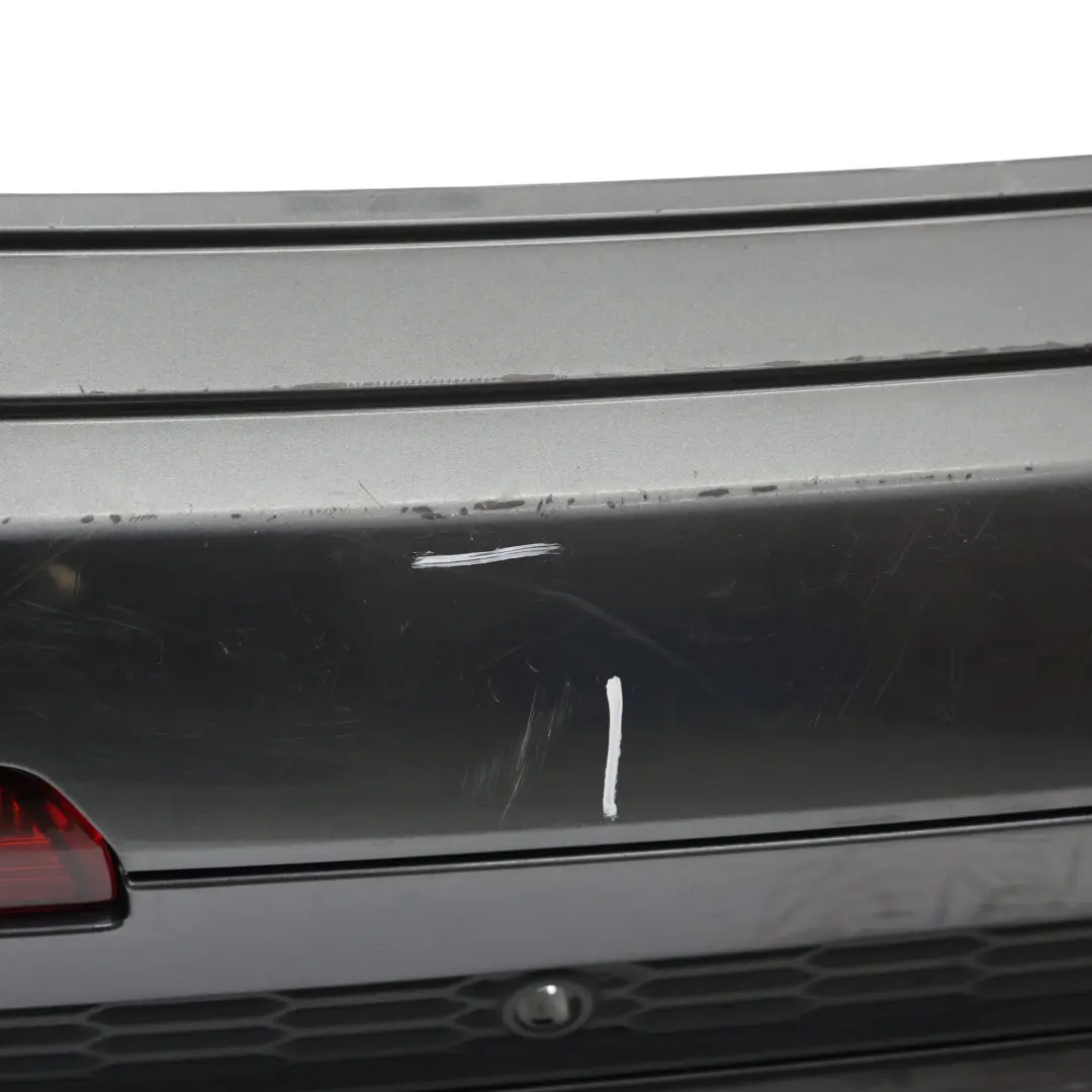4M Rear Bumper Trim Panel Covering Daytona Grey Pearl Effect - Z7S to Audi Q7 with Part number 4M0807511 Audi Q7 4M Rear Bumper Trim Panel Covering Daytona Grey Pearl Effect - Z7S - SKU 4M0807511-DGR - Part number 4M0807511