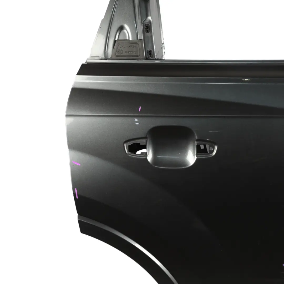 Audi Q7 4M Rear Door Right O/S Covering Daytona Grey Pearl Effect - Z7S - SKU 4M0833052E-DGR - Part number 4M0833052E