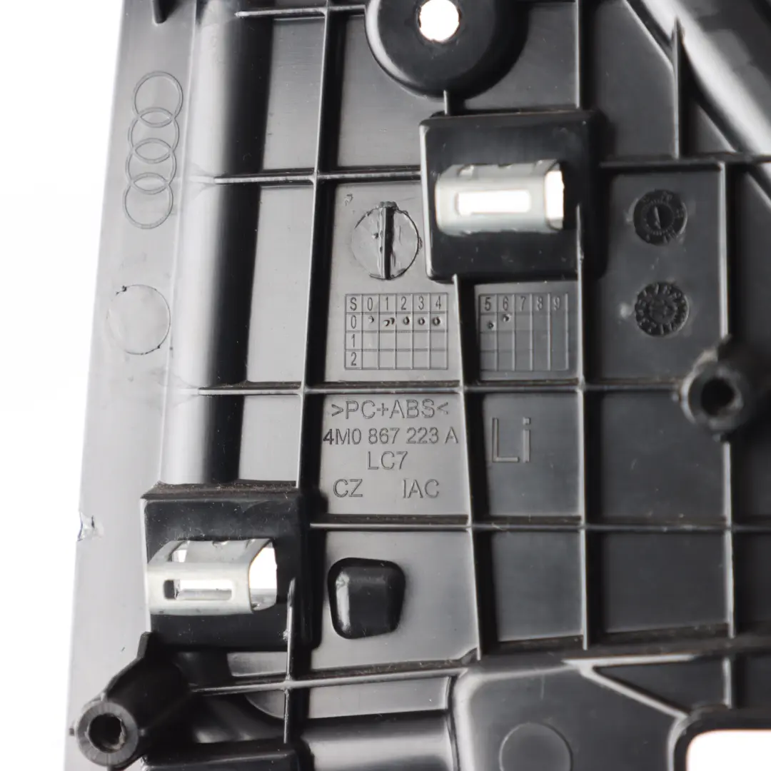 4M Interior Door Handle Rear Left N/S to Audi Q7 with Part number 4M0839019G Audi Q7 4M Interior Door Handle Rear Left N/S - SKU 4M0839019G - Part number 4M0839019G