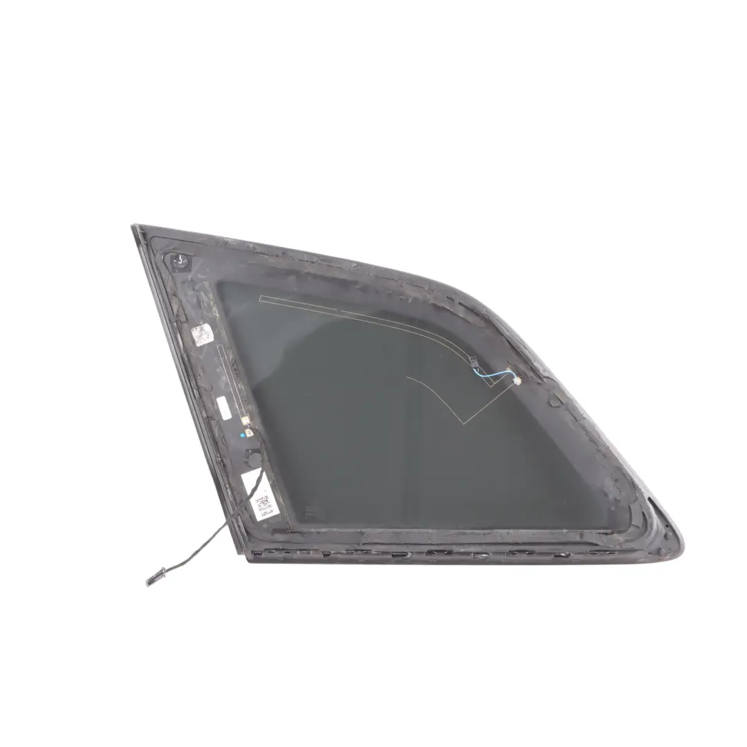Audi Q7 Mk2 4M Window Glass C Pillar Rear Right O/S Tinted AS3 - SKU 4M0845298AA-1 - Part number 4M0845298AA