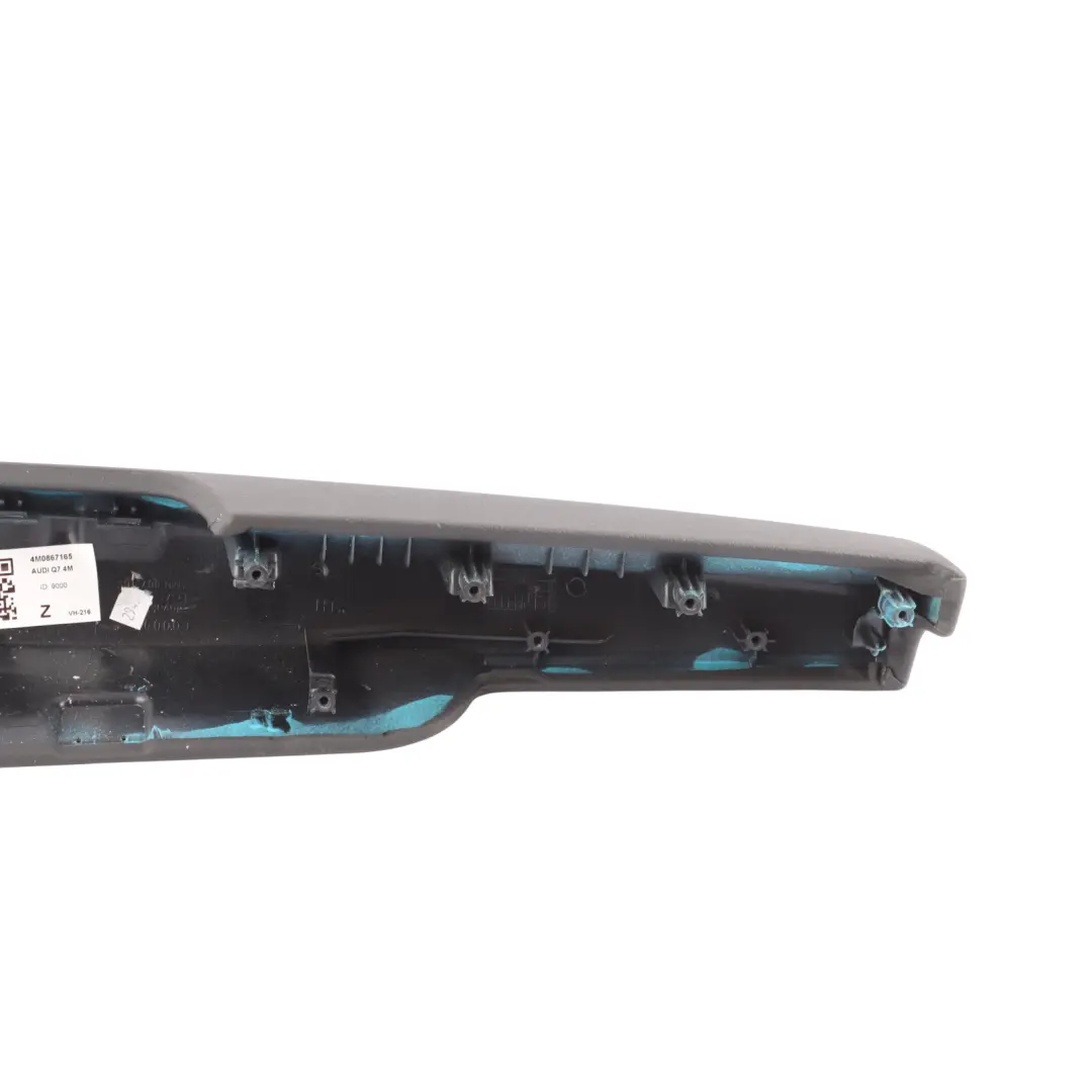 Audi Q7 4M Front Door Armrest Arm Rest Cover Panel Trim Left N/S 4M0867166 - SKU 4M0867165 - Part number 4M0867165