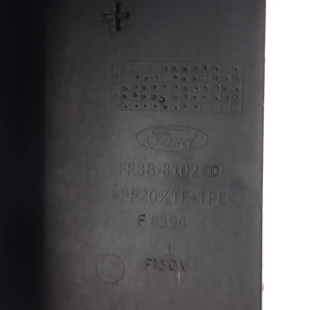 Bracket Mount Air Deflector Panel Front Right FR3B-8102-CD to Ford Mustang VI GT with Part number 5325718 Ford Mustang VI GT Bracket Mount Air Deflector Panel Front Right FR3B-8102-CD - SKU 5325718 - Part number 5325718