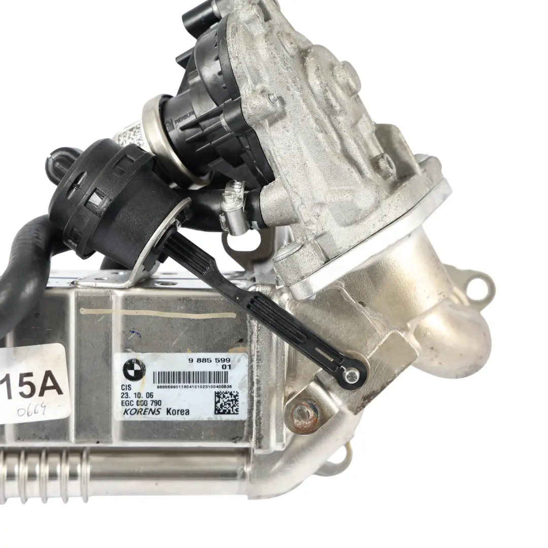 BMW F45 F46 Mini F55 F56 Chłodnica Spalin Zawór EGR 9885599 - SKU 5A7A498-2 - Numer Części 5A7A498