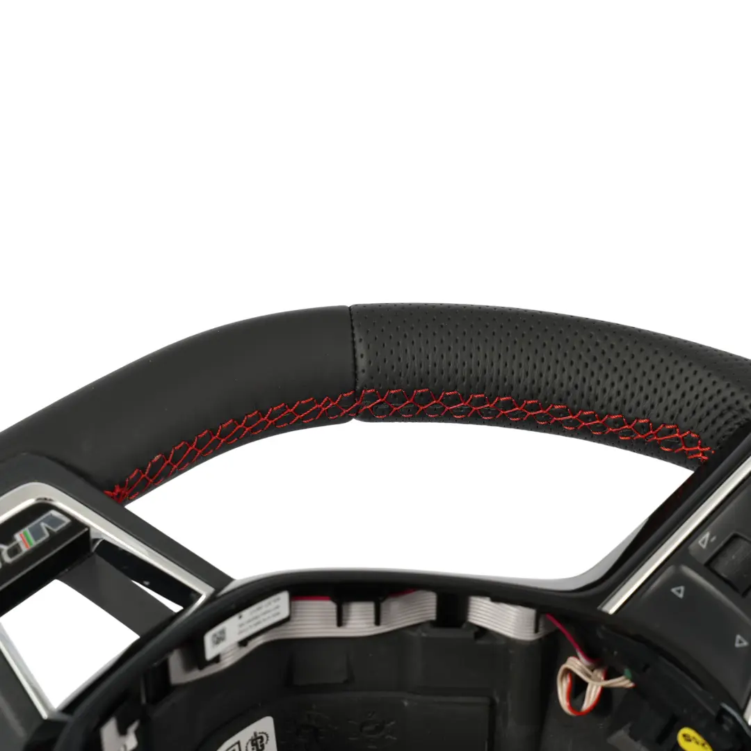 Skoda Octavia III VRS Steering Wheel NEW Black Leather Paddle Shift - SKU 5E0419091BC-1 - Part number 5E0419091BC