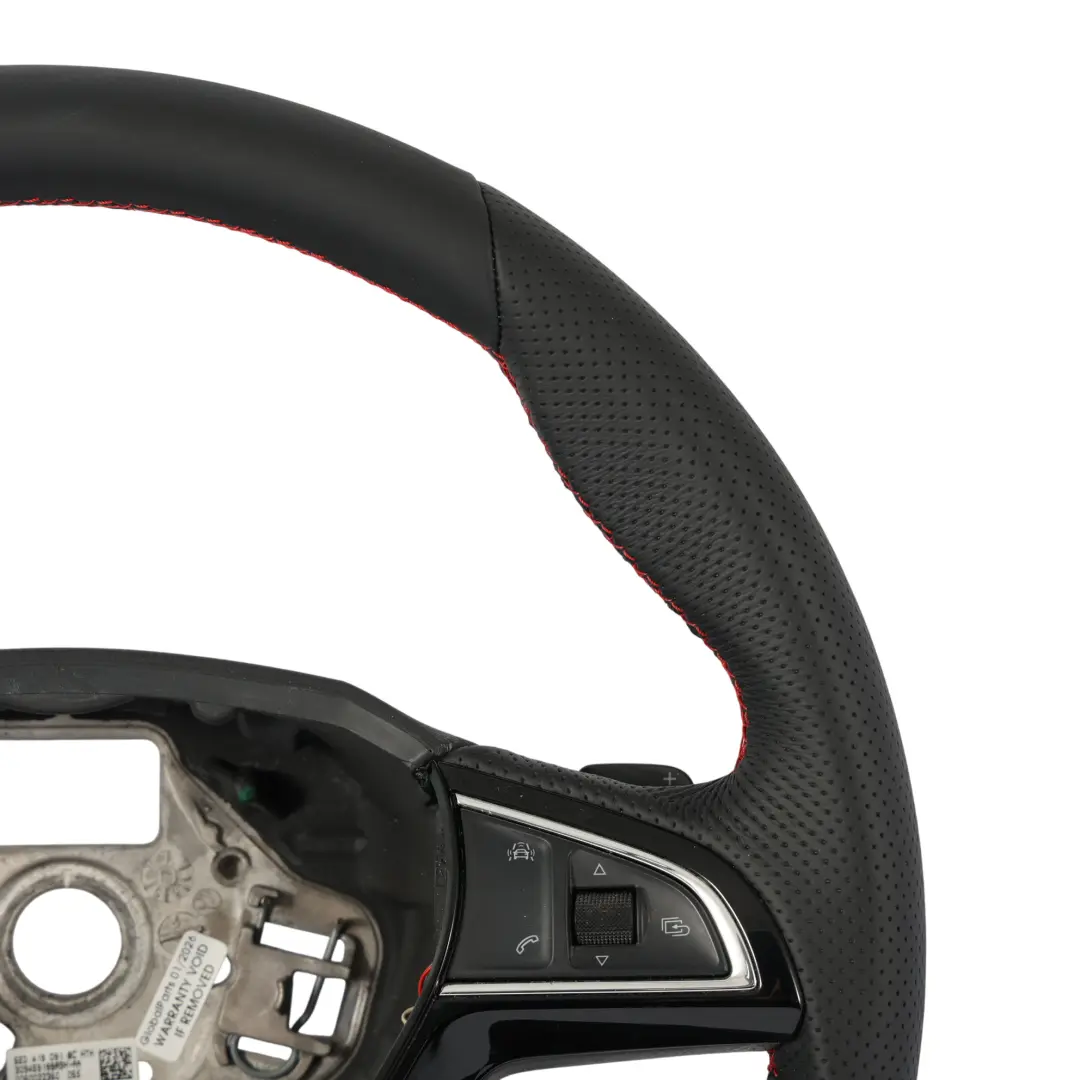 VRS Volant NEUF Cuir Palettes Changement Vitesse pour Skoda Octavia III à propos du numéro de pièce 5E0419091BC Skoda Octavia III VRS Volant NEUF Cuir Palettes Changement Vitesse - SKU 5E0419091BC-1 - Numéro de pièce 5E0419091BC