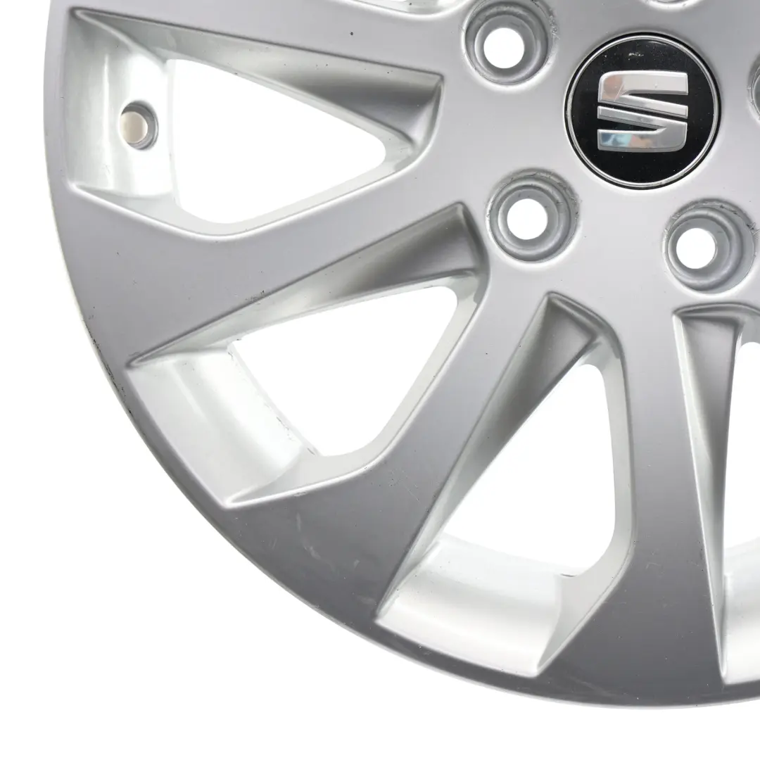 Mk3 5F Jante Alliage Argentée 16" 6,5J ET:46 Rayons Étoile pour Seat Leon à propos du numéro de pièce 5F0601025A Seat Leon Mk3 5F Jante Alliage Argentée 16" 6,5J ET:46 Rayons Étoile - SKU 5F0601025A-5 - Numéro de pièce 5F0601025A