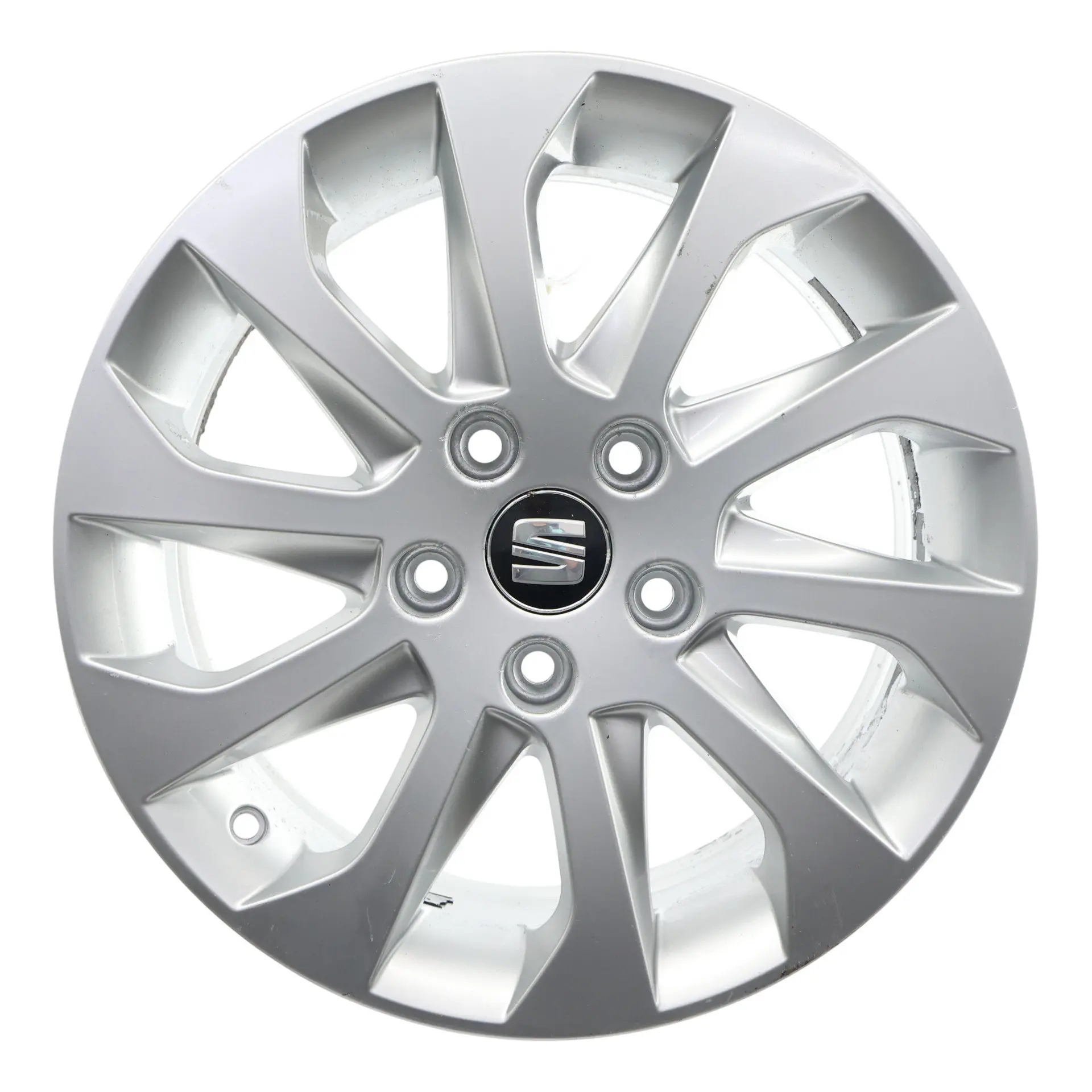 Seat Leon Mk3 5F Argento Cerchio In Lega 16" 6,5J ET:46 Star Spoke 5F0601025A
