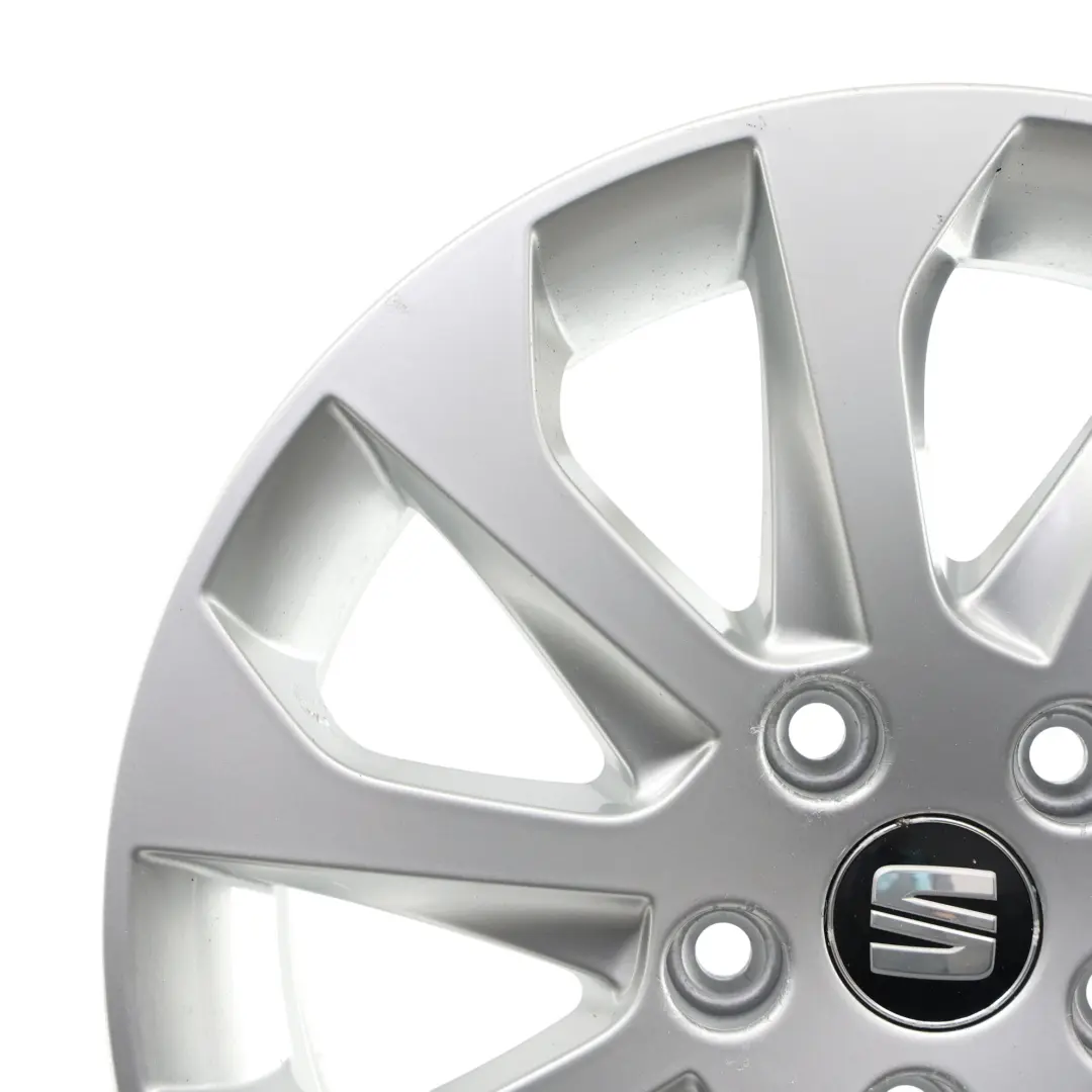 Seat Leon Mk3 5F Silver Wheel Rim Alloy 16" 6,5J ET:46 Star Spoke - SKU 5F0601025A-6 - Part number 5F0601025A