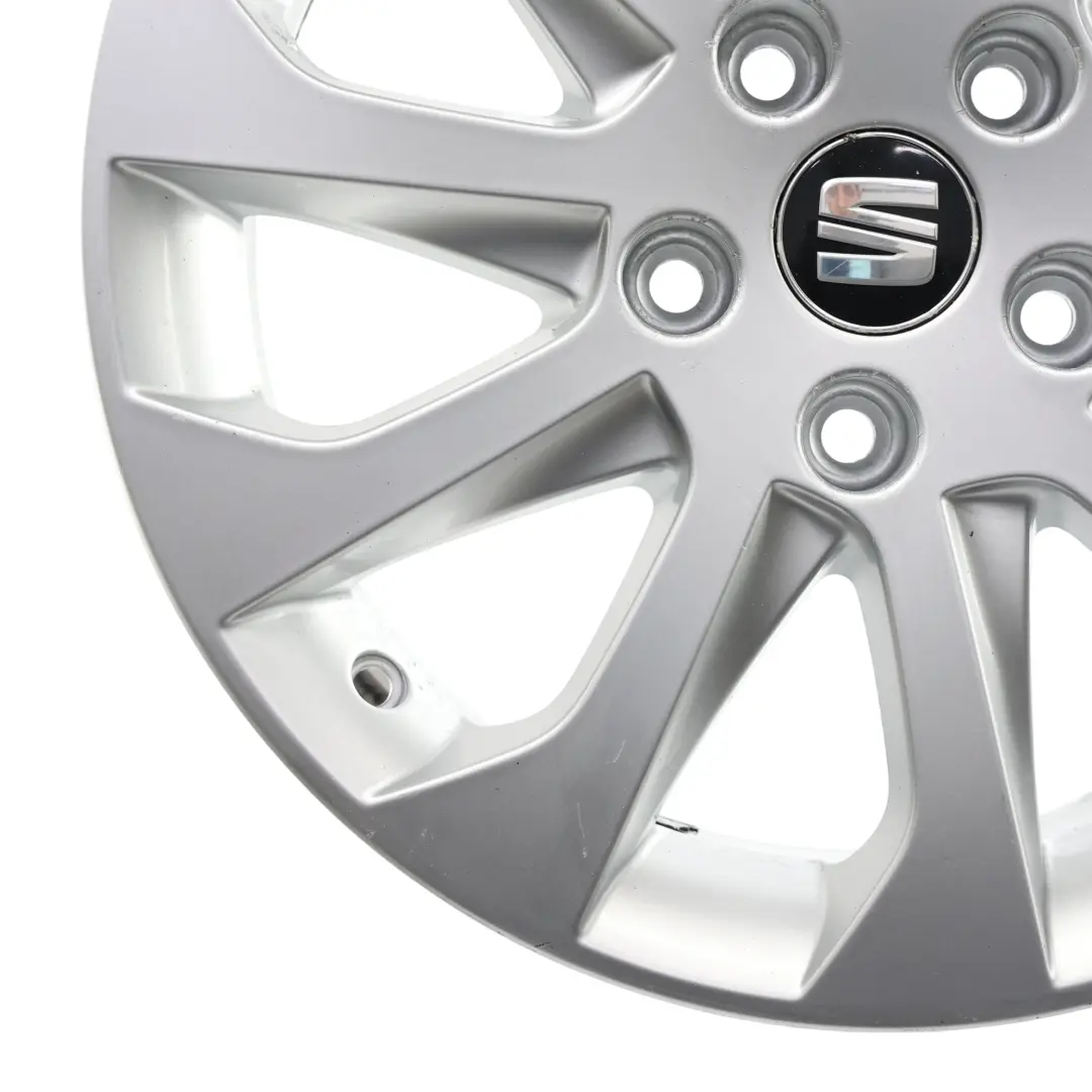 Seat Leon Mk3 5F Silver Wheel Rim Alloy 16" 6,5J ET:46 Star Spoke - SKU 5F0601025A-6 - Part number 5F0601025A