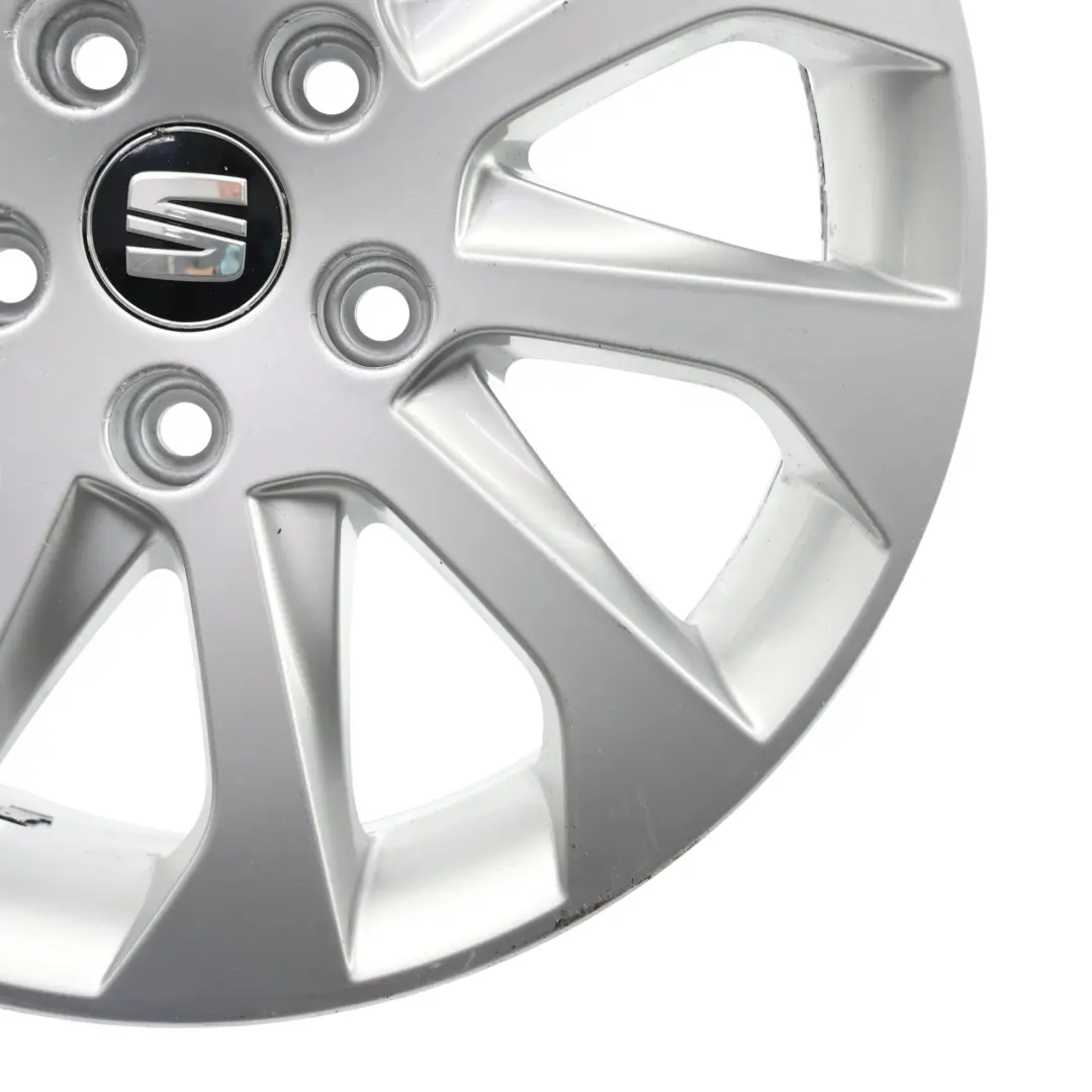 Seat Leon Mk3 5F Silber Felge Alloy 16" 6,5J ET:46 Sternspeiche - SKU 5F0601025A-6 - Teilenummer 5F0601025A