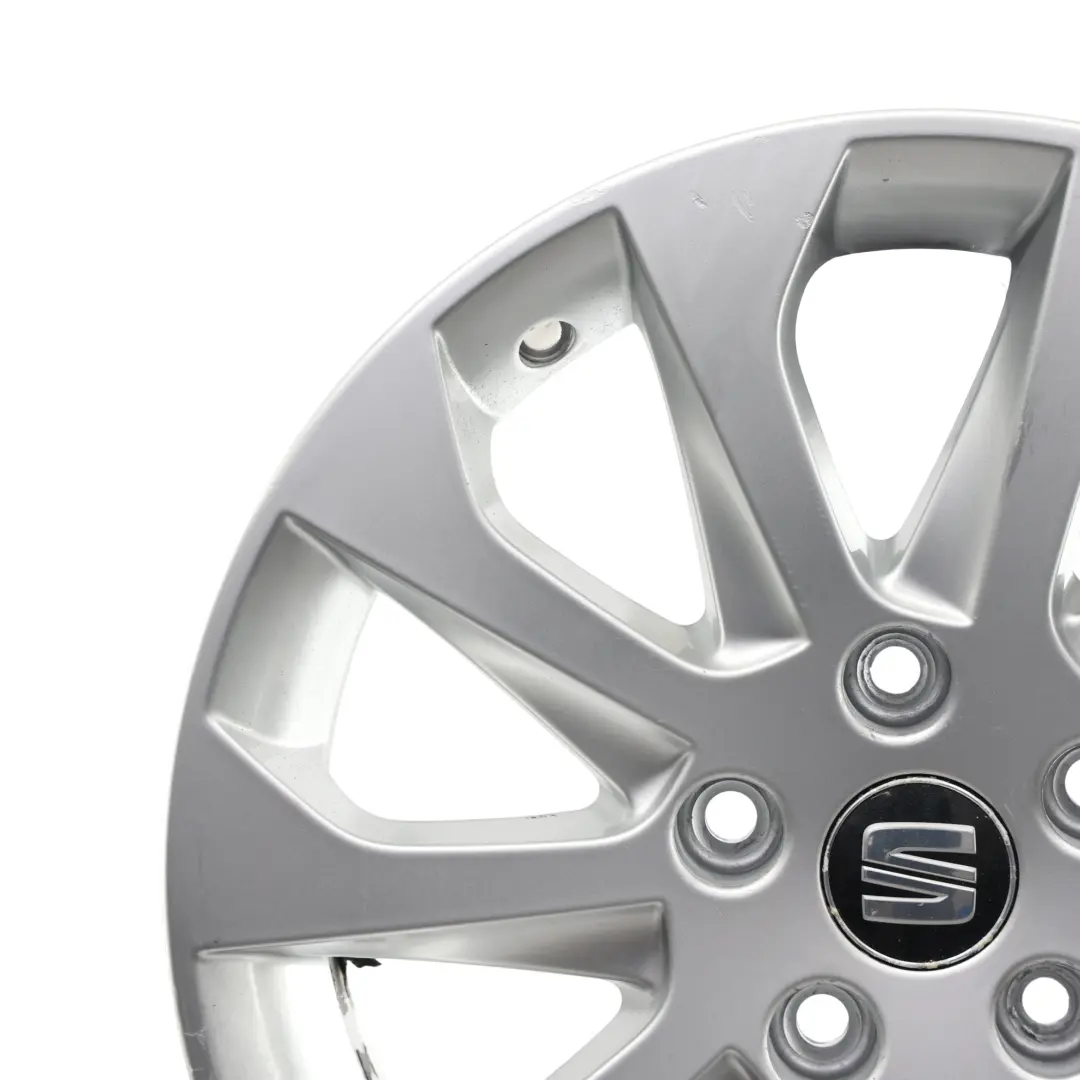 Seat Leon Mk3 5F Silver Wheel Rim Alloy 16" 6,5J ET:46 Star Spoke - SKU 5F0601025A-7 - Part number 5F0601025A