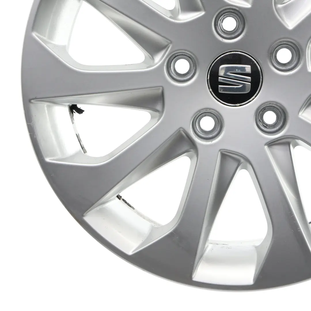 Seat Leon Mk3 5F Silver Wheel Rim Alloy 16" 6,5J ET:46 Star Spoke - SKU 5F0601025A-7 - Part number 5F0601025A