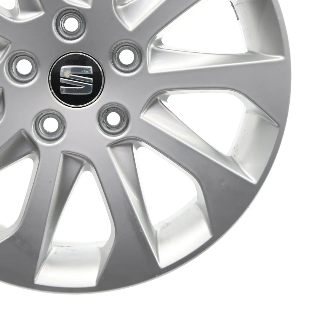 Seat Leon Mk3 5F Silver Wheel Rim Alloy 16" 6,5J ET:46 Star Spoke - SKU 5F0601025A-7 - Part number 5F0601025A