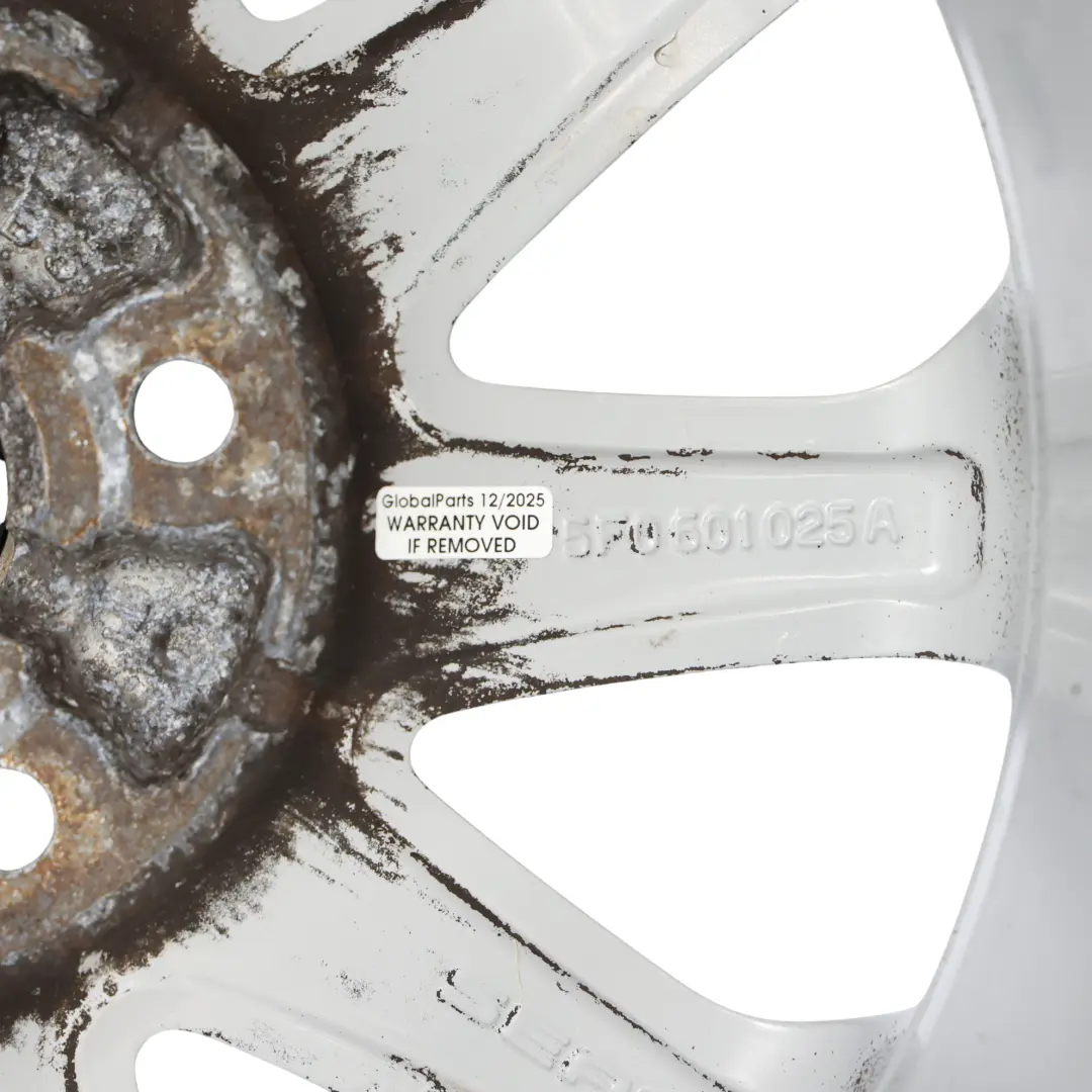 Seat Leon Mk3 5F Silver Wheel Rim Alloy 16" 6,5J ET:46 Star Spoke - SKU 5F0601025A-8 - Part number 5F0601025A