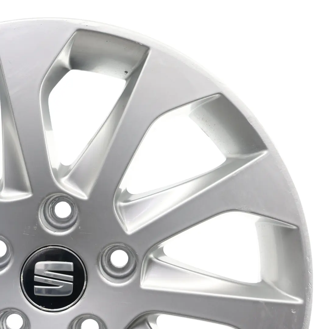 Seat Leon Mk3 5F Silver Wheel Rim Alloy 16" 6,5J ET:46 Star Spoke - SKU 5F0601025A-8 - Part number 5F0601025A
