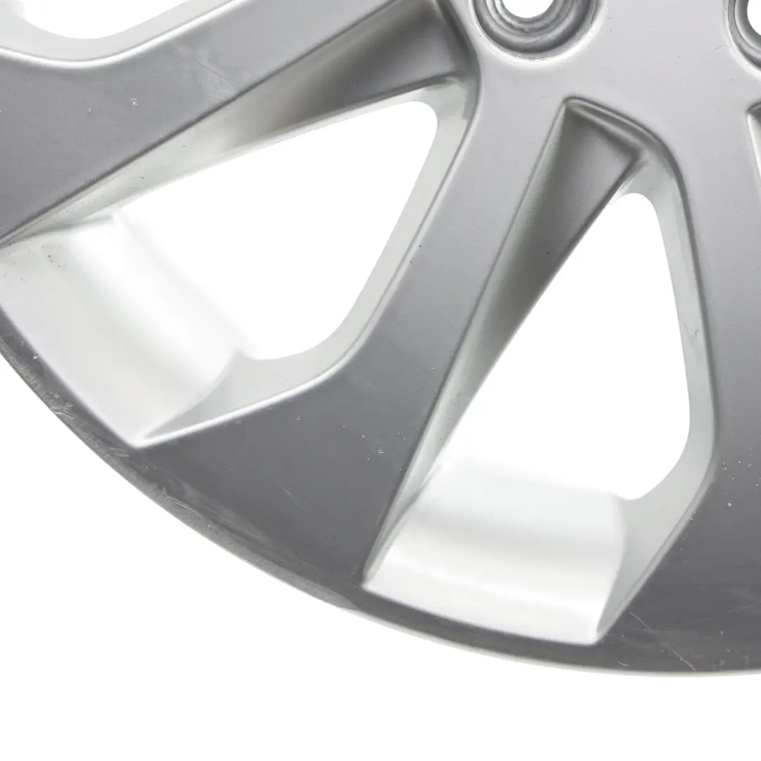 Mk3 5F Silver Wheel Rim Alloy 16" 6,5J ET:46 Star Spoke to Seat Leon with Part number 5F0601025A Seat Leon Mk3 5F Silver Wheel Rim Alloy 16" 6,5J ET:46 Star Spoke - SKU 5F0601025A-8 - Part number 5F0601025A