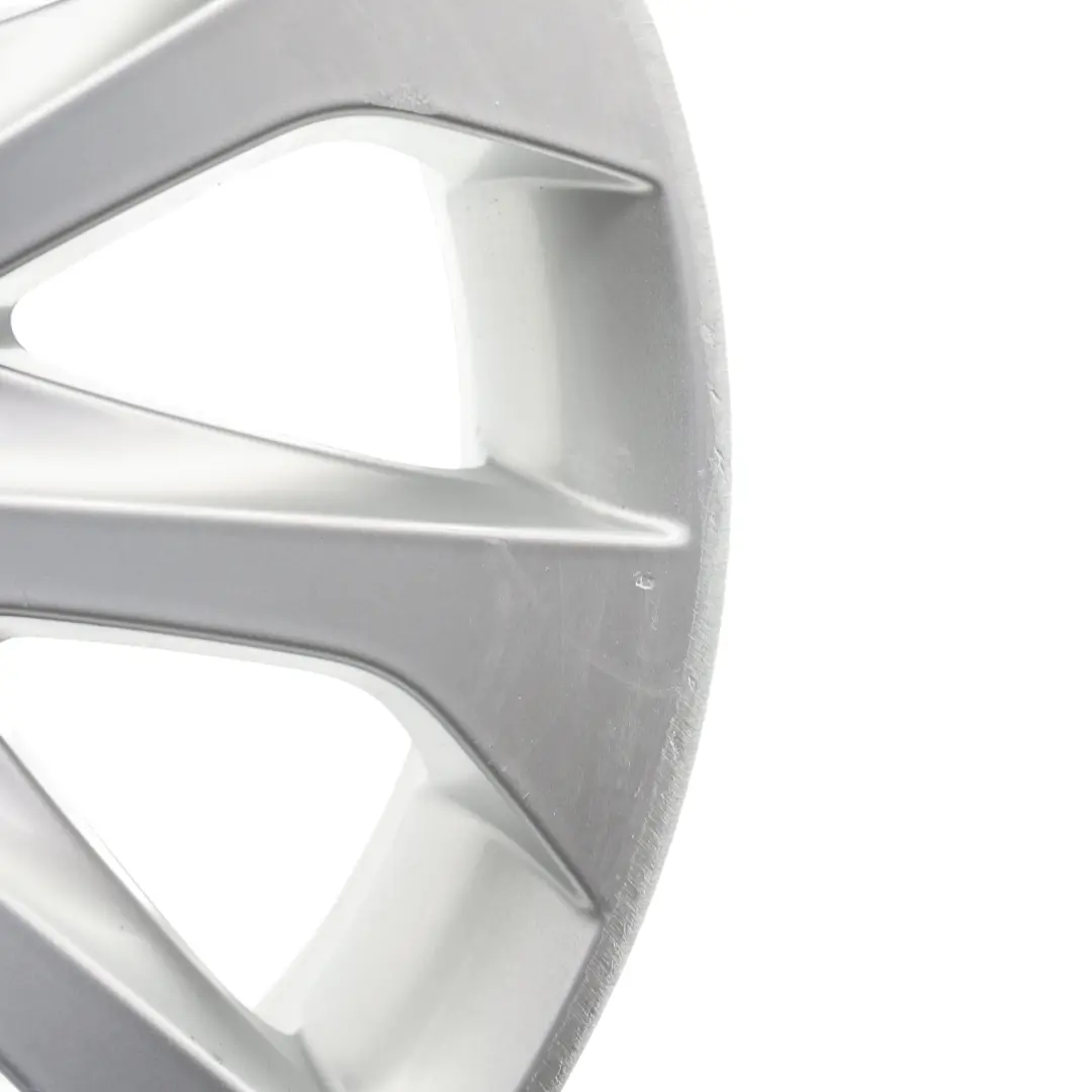 Mk3 5F Silver Wheel Rim Alloy 16" 6,5J ET:46 Star Spoke to Seat Leon with Part number 5F0601025A Seat Leon Mk3 5F Silver Wheel Rim Alloy 16" 6,5J ET:46 Star Spoke - SKU 5F0601025A-8 - Part number 5F0601025A