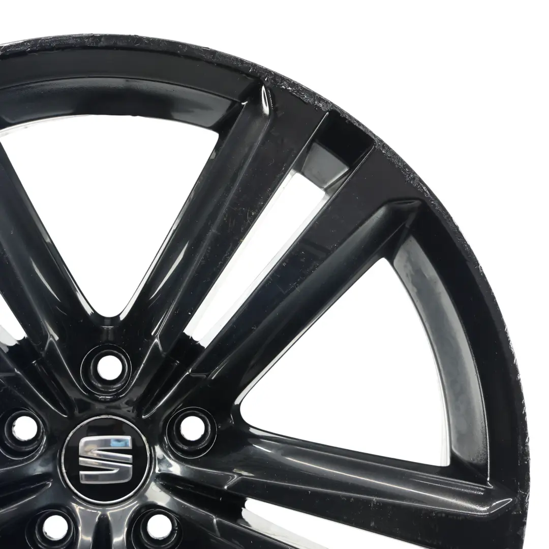 Seat Leon Cupra 5F Noir Jante Alliage 19" 8J ET:50 - SKU 5F0601025K-1 - Numéro de pièce 5F0601025K