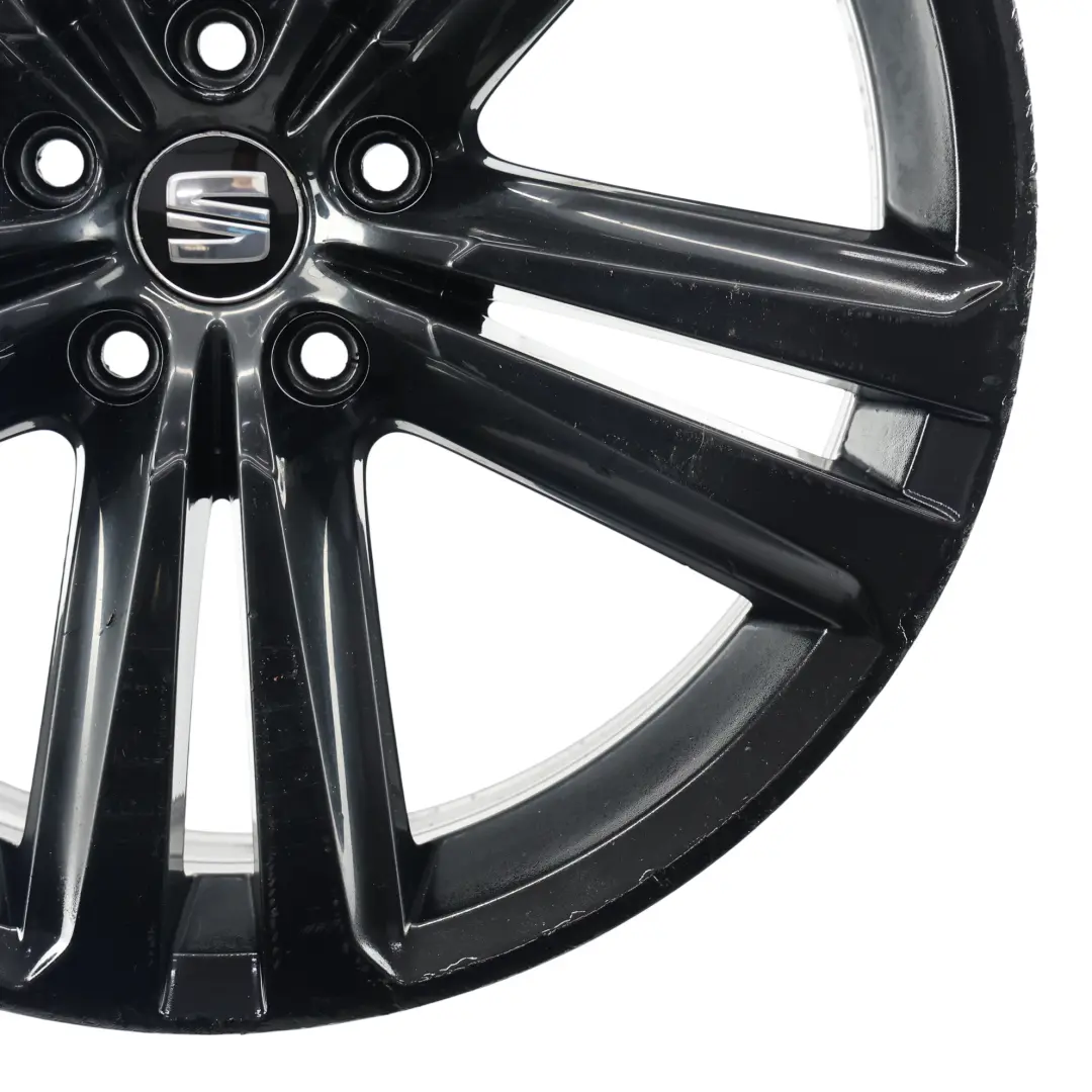 Seat Leon Cupra 5F Cerchio In Lega Nero 19" 8J ET:50 - SKU 5F0601025K-1 - Numero di parte 5F0601025K