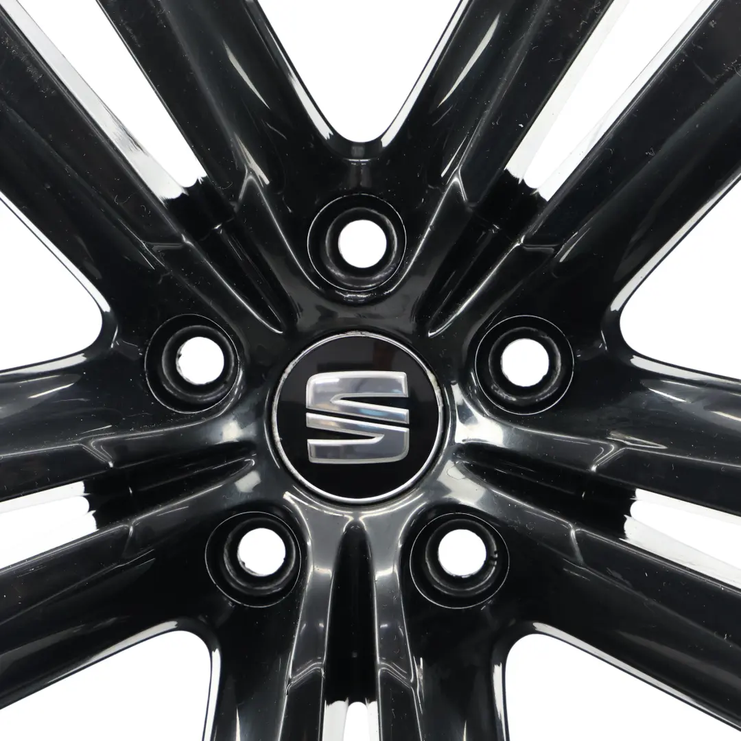 Seat Leon Cupra 5F Llanta Aleación Negra 19" 8J ET:50 - SKU 5F0601025K-1 - Número de pieza 5F0601025K