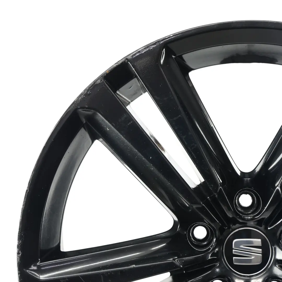 Seat Leon Cupra 5F Llanta De Aleación Negra 19" 8J ET:50 - SKU 5F0601025K-2 - Número de pieza 5F0601025K