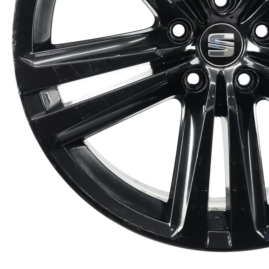 5F Cerchio In Lega Nero 19" 8J ET:50 per Seat Leon Cupra con numero di parte 5F0601025K Seat Leon Cupra 5F Cerchio In Lega Nero 19" 8J ET:50 - SKU 5F0601025K-2 - Numero di parte 5F0601025K