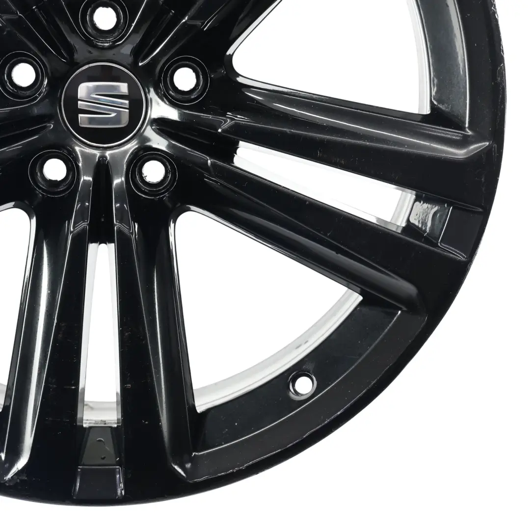 Seat Leon Cupra 5F Schwarz Leichtmetallfelge Alufelge 19" 8J ET:50 - SKU 5F0601025K-2 - Teilenummer 5F0601025K
