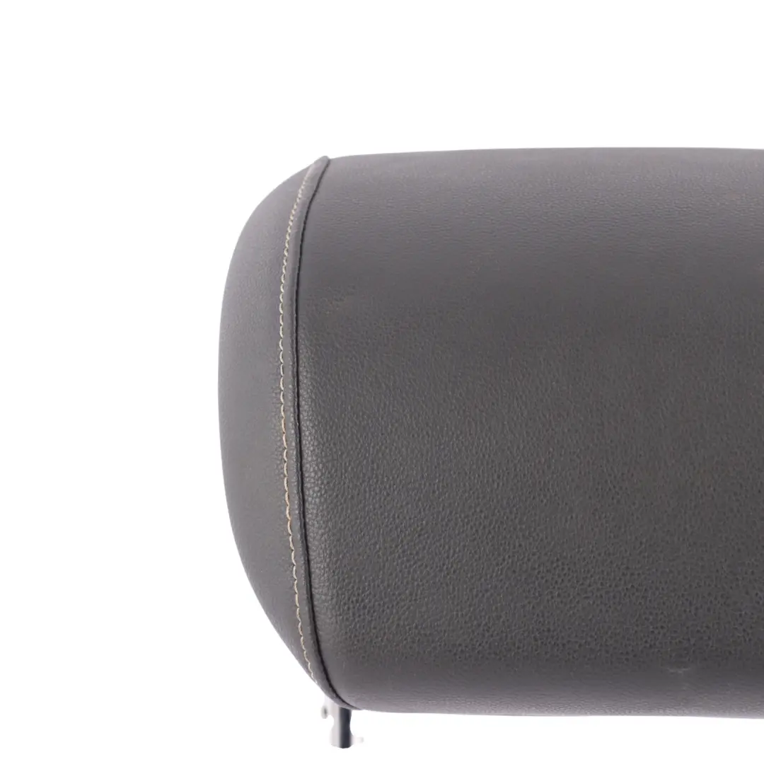 Mk3 Rear Seat Headrest Left Right N/O/S Leatherette Black White Seam to Seat Leon with Part number 5F0885901M Seat Leon Mk3 Rear Seat Headrest Left Right N/O/S Leatherette Black White Seam - SKU 5F0885901M - Part number 5F0885901M