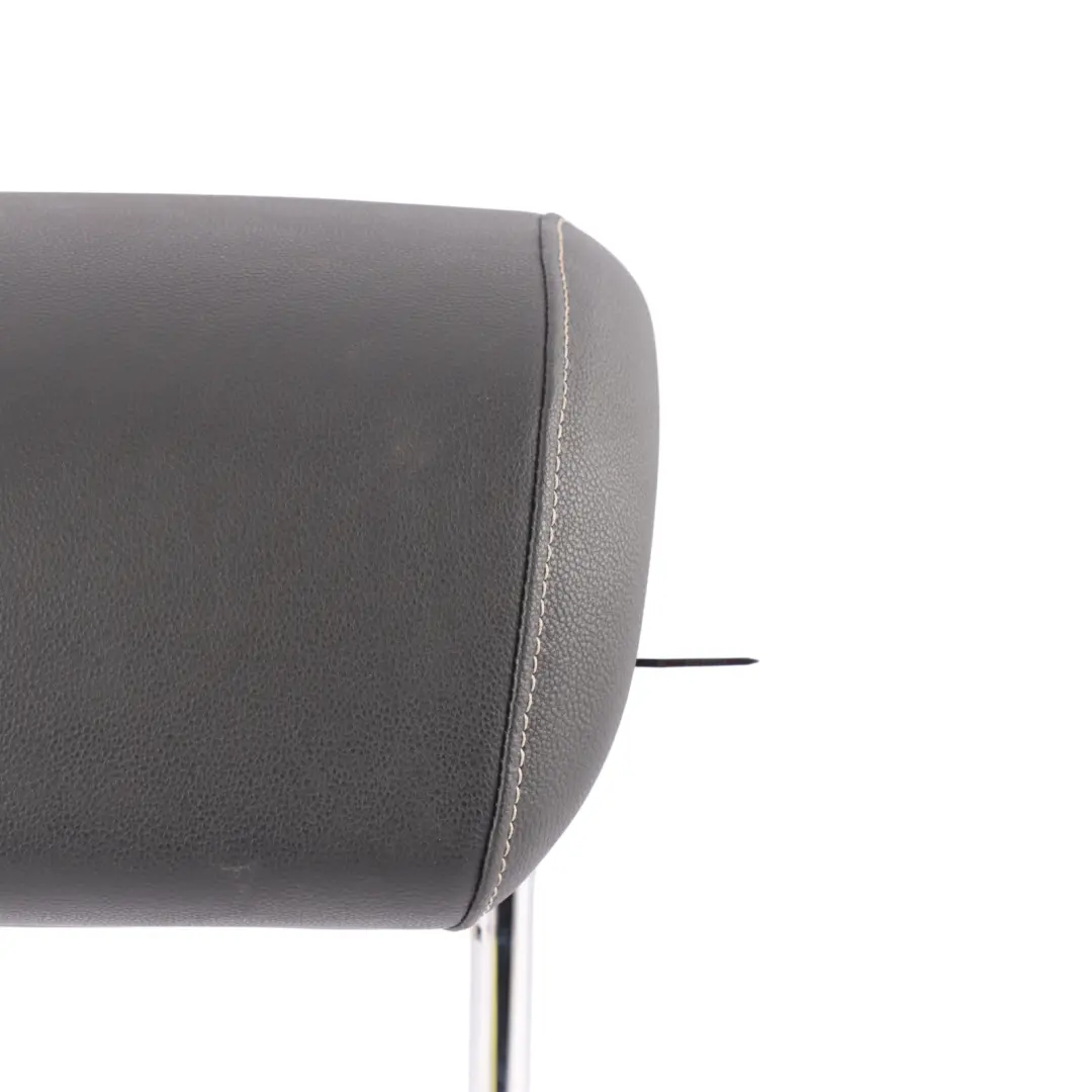Seat Leon Mk3 Rear Seat Headrest Left Right N/O/S Leatherette Black White Seam - SKU 5F0885901M - Part number 5F0885901M