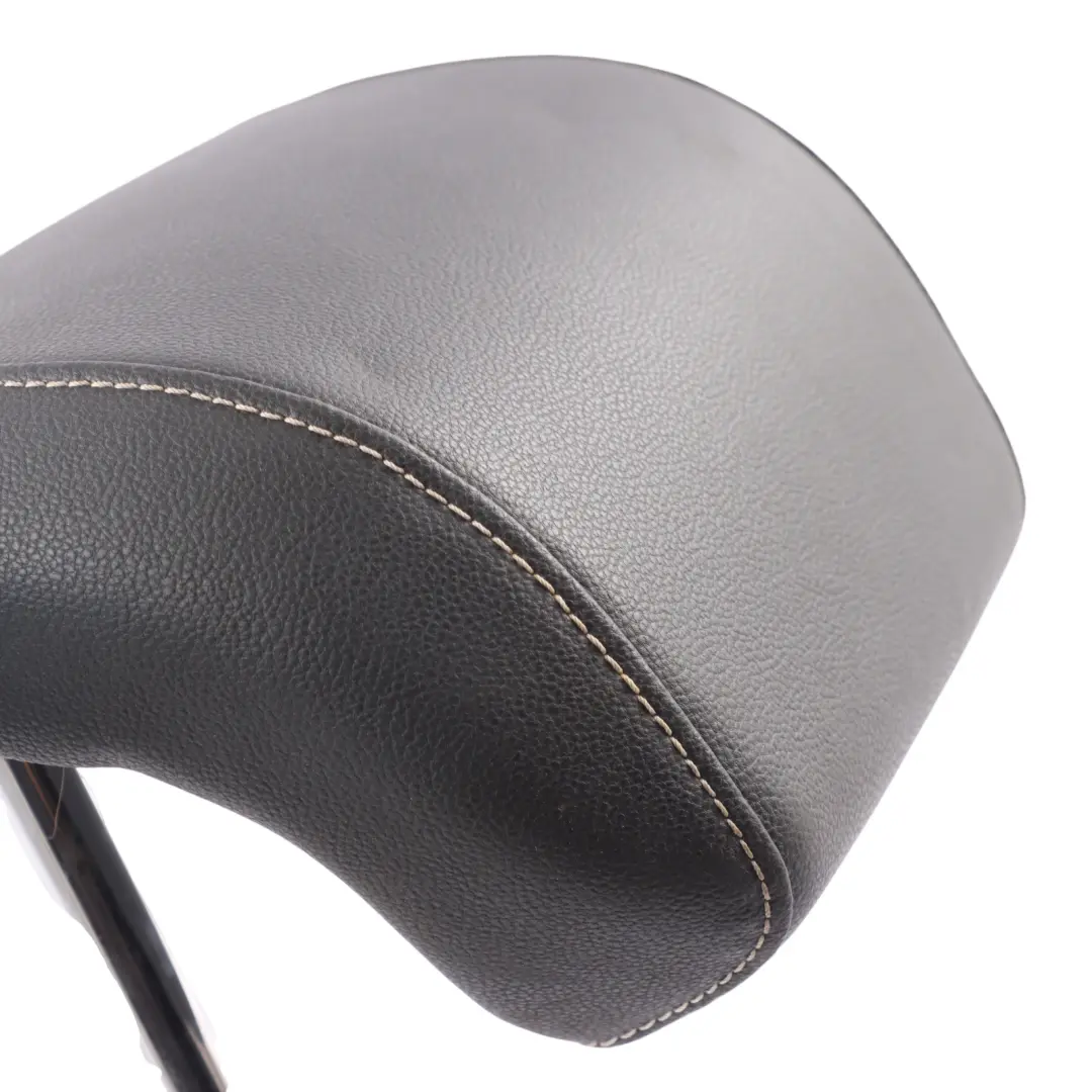 Mk3 Rear Seat Headrest Left Right N/O/S Leatherette Black White Seam to Seat Leon with Part number 5F0885901M Seat Leon Mk3 Rear Seat Headrest Left Right N/O/S Leatherette Black White Seam - SKU 5F0885901M - Part number 5F0885901M
