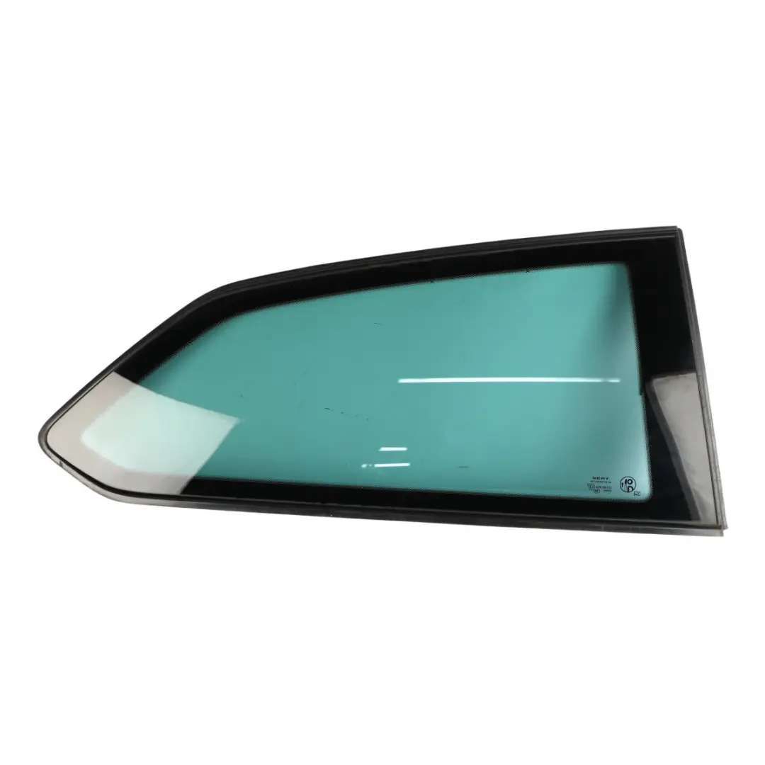 Seat Leon 5F Mk3 3Dr Side Window Glass Green Rear Right Door O/S - SKU 5F3845042E - Part number 5F3845042E