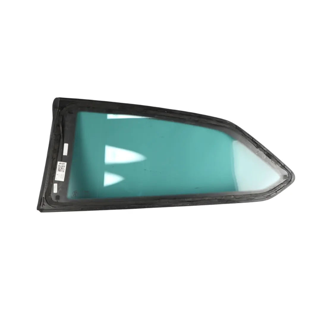 5F Mk3 3Dr Side Window Glass Green Rear Right Door O/S to Seat Leon with Part number 5F3845042E Seat Leon 5F Mk3 3Dr Side Window Glass Green Rear Right Door O/S - SKU 5F3845042E - Part number 5F3845042E