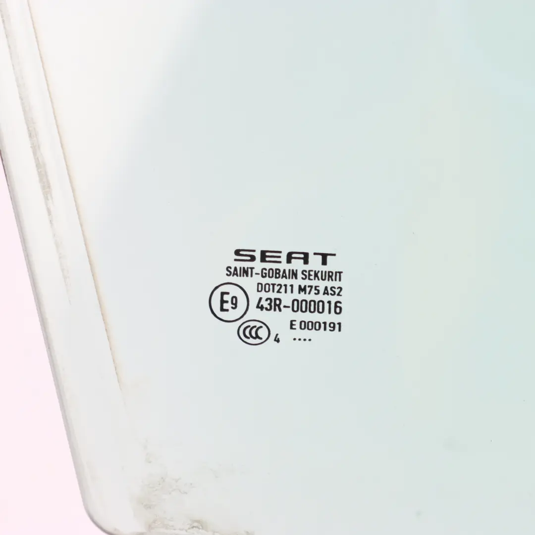 Seat Leon Cupra 5F Window Glass Door Front Right O/S AS2 - SKU 5F3845202A - Part number 5F3845202A