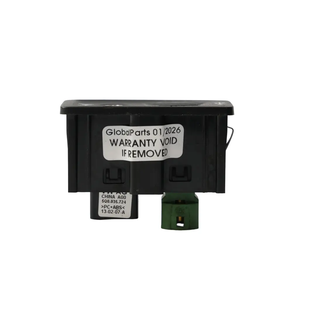 Volkswagen Golf Mk7 Seat Leon 5F Media Port Buchse Anschluss Adapter - SKU 5G0035222 - Teilenummer 5G0035222