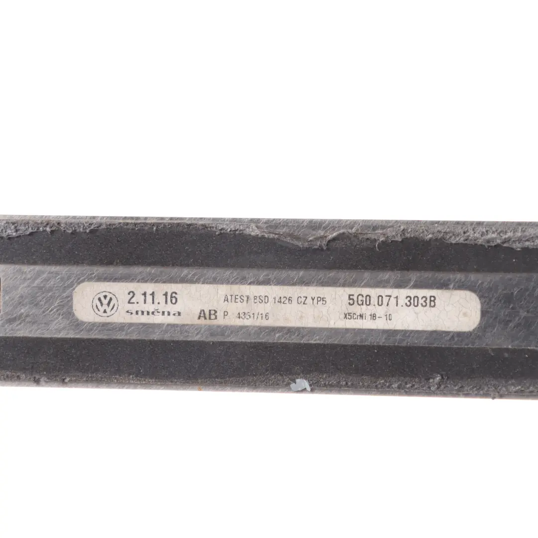 VW Golf Mk7 3D Door Entrance Strip Trim Cover Left Right N/O/S - SKU 5G0071303B-2 - Part number 5G0071303B