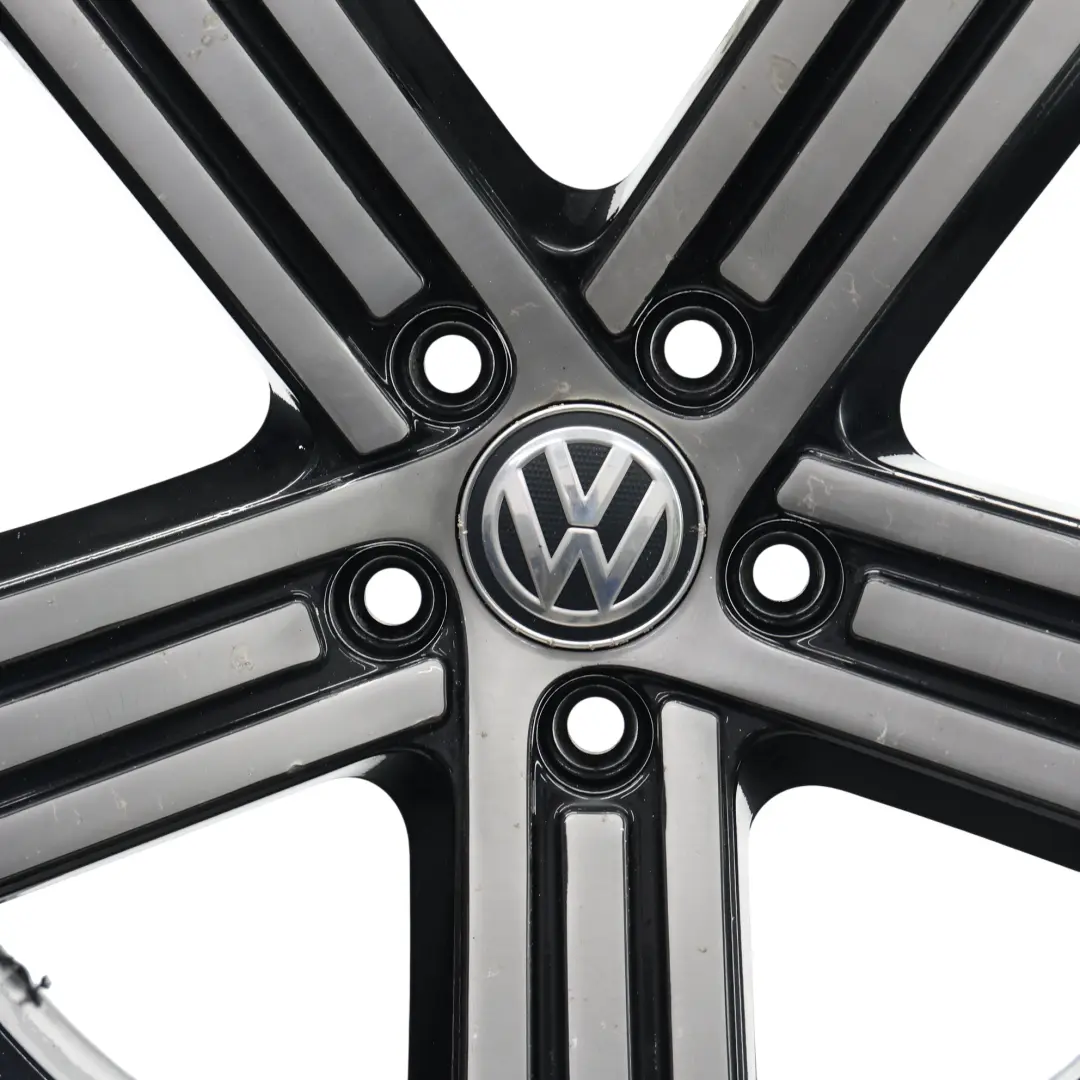 Bicolor Wheel Rim Alloy 18" 7.5J ET:49 to Volkswagen Golf Mk7 with Part number 5G0601025AG Volkswagen Golf Mk7 Bicolor Wheel Rim Alloy 18" 7.5J ET:49 - SKU 5G0601025AG-3 - Part number 5G0601025AG