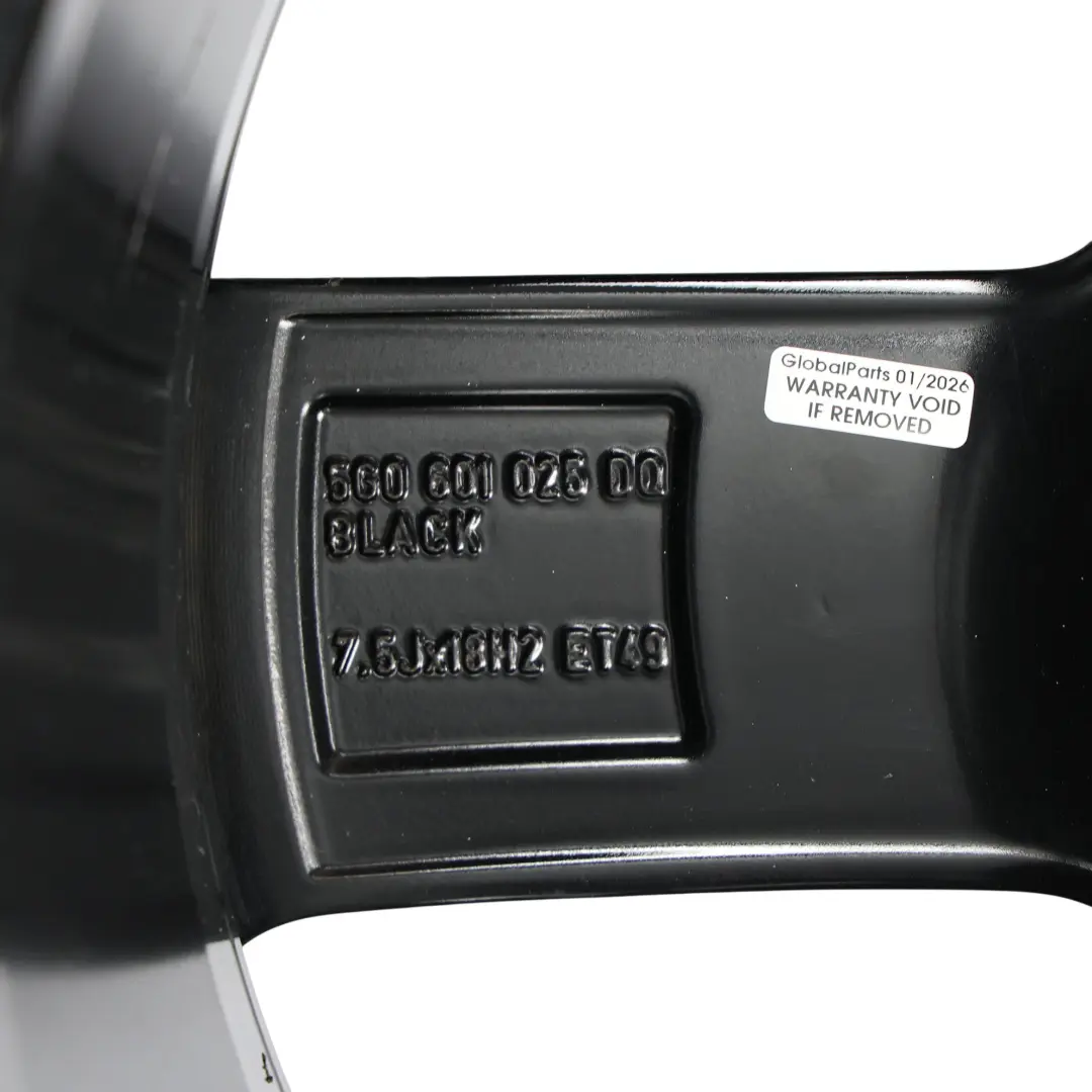 Jante Alliage Bicolore 18" 7,5J ET:49 pour Volkswagen Golf Mk7 à propos du numéro de pièce 5G0601025DQ Volkswagen Golf Mk7 Jante Alliage Bicolore 18" 7,5J ET:49 - SKU 5G0601025DQ-1 - Numéro de pièce 5G0601025DQ