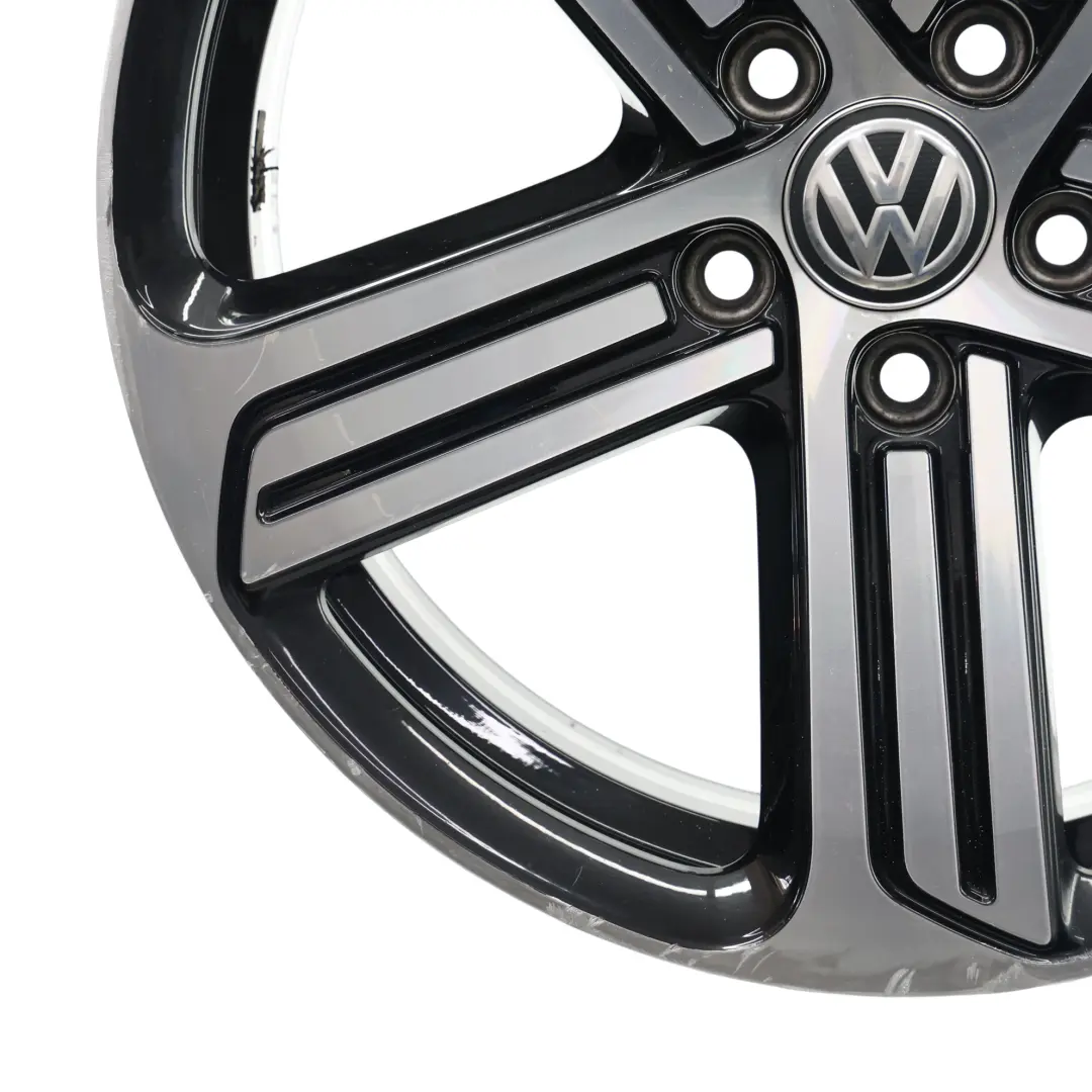 Volkswagen Golf Mk7 Llanta Aleación Bicolor 18" 7.5J ET:49 - SKU 5G0601025DQ-1 - Número de pieza 5G0601025DQ