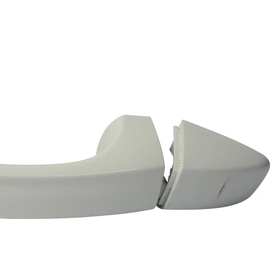 Manilla Exterior Delantera Izquierda Blanco Puro C9A para VW T-ROC A11 con número de pieza 5G0837205N VW T-ROC A11 Manilla Exterior Delantera Izquierda Blanco Puro C9A - SKU 5G0837205N-PWH - Número de pieza 5G0837205N