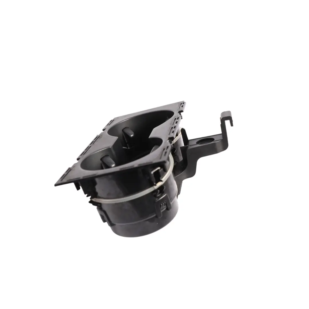 Center Console Storage Dual Double Cup Holder Trim Black to VW Golf Mk7 with Part number 5G0862531 VW Golf Mk7 Center Console Storage Dual Double Cup Holder Trim Black - SKU 5G0862531 - Part number 5G0862531