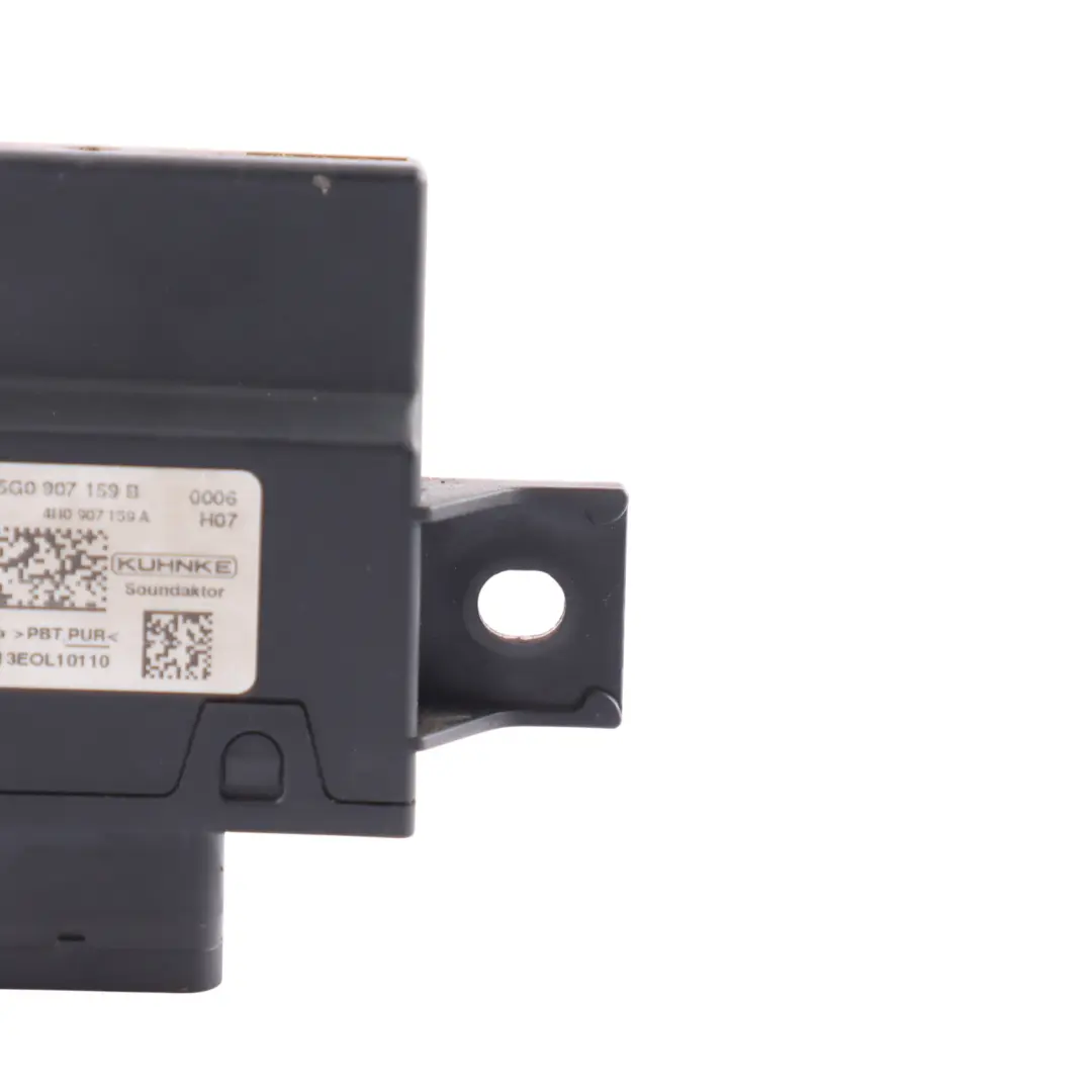 5G Moduł Sterowania Dźwiękiem Nadwozia ECU do Volkswagen Golf Mk7 o numerze 5G0907159B Volkswagen Golf Mk7 5G Moduł Sterowania Dźwiękiem Nadwozia ECU - SKU 5G0907159B - Numer Części 5G0907159B