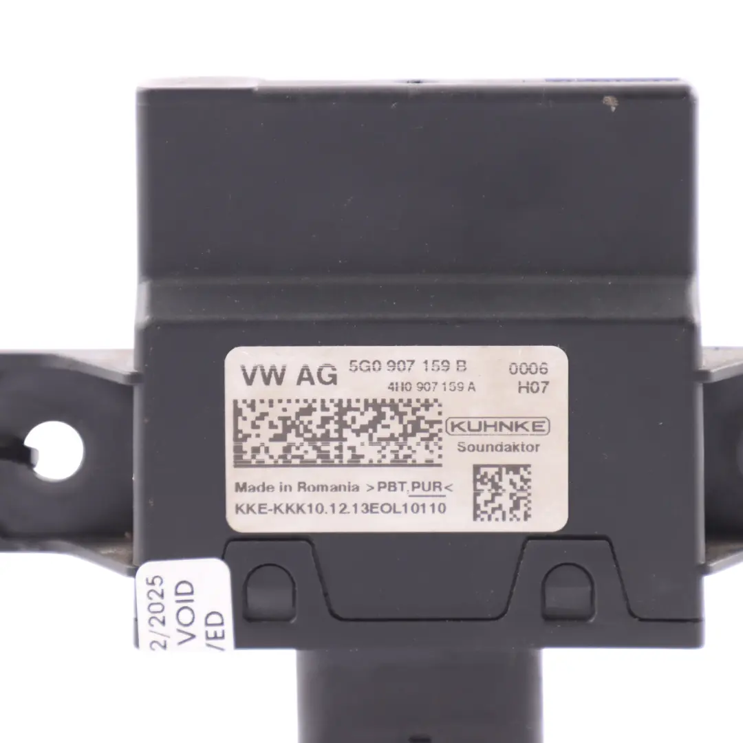 5G Body Sound Control Module ECU to Volkswagen Golf Mk7 with Part number 5G0907159B Volkswagen Golf Mk7 5G Body Sound Control Module ECU - SKU 5G0907159B - Part number 5G0907159B