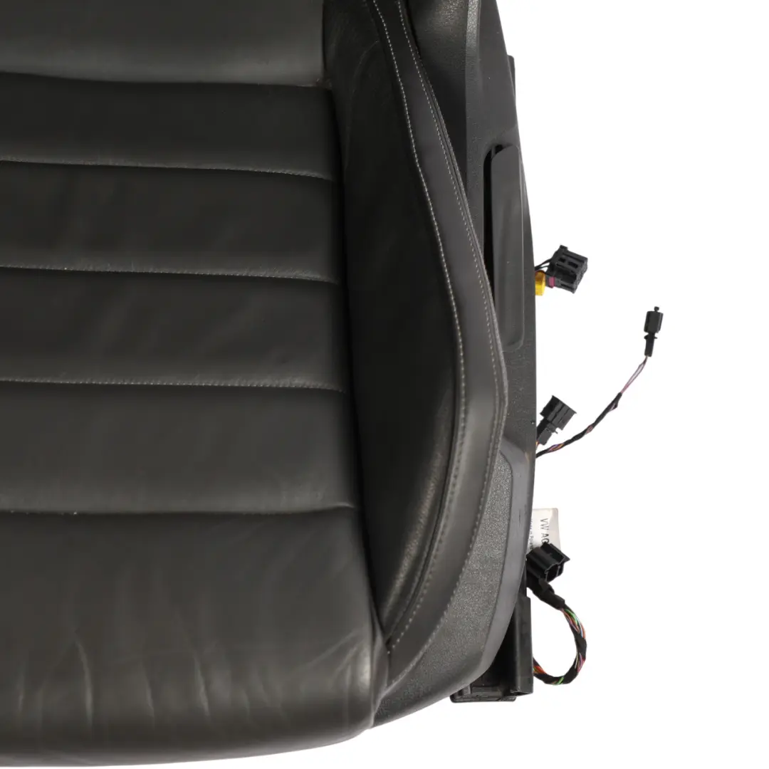 3Dr Front Seat Leather Anthracite Left N/S to Volkswagen Golf Mk7 R with Part number 5G3881805BT Volkswagen Golf Mk7 R 3Dr Front Seat Leather Anthracite Left N/S - SKU 5G3881805BT - Part number 5G3881805BT