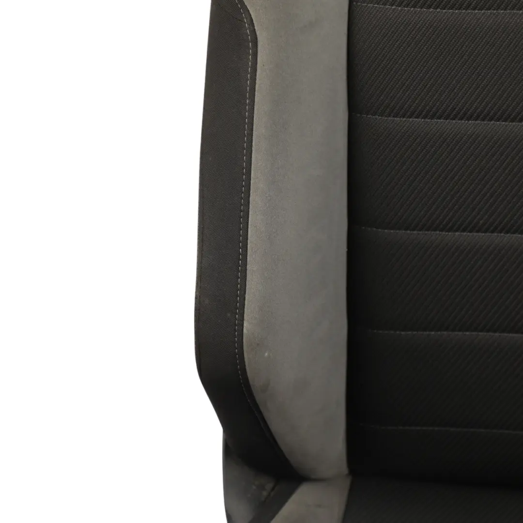 Volkswagen Golf VII R 5D Front Seat Heated Cloth Alcantara Black Grey Left N/S - SKU 5G4881806DM-1 - Part number 5G4881806DM