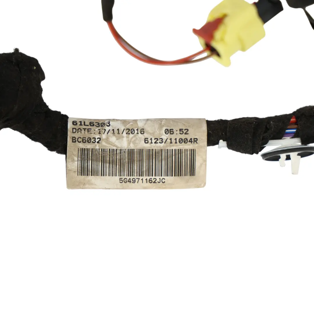 Front Door Wiring Loom Harness Right O/S to Volkswagen Golf VII with Part number 5G4971162JC Volkswagen Golf VII Front Door Wiring Loom Harness Right O/S - SKU RHD-5G4971162JC - Part number 5G4971162JC